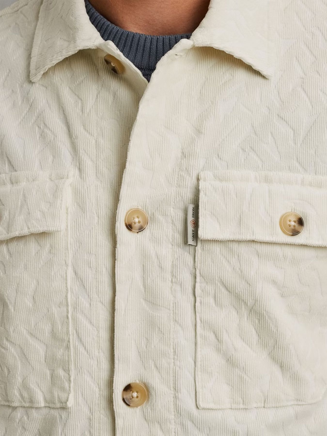 Cast Iron LONG SLEEVE SHIRT Ribcord Tonal pr 9001 2900154226043