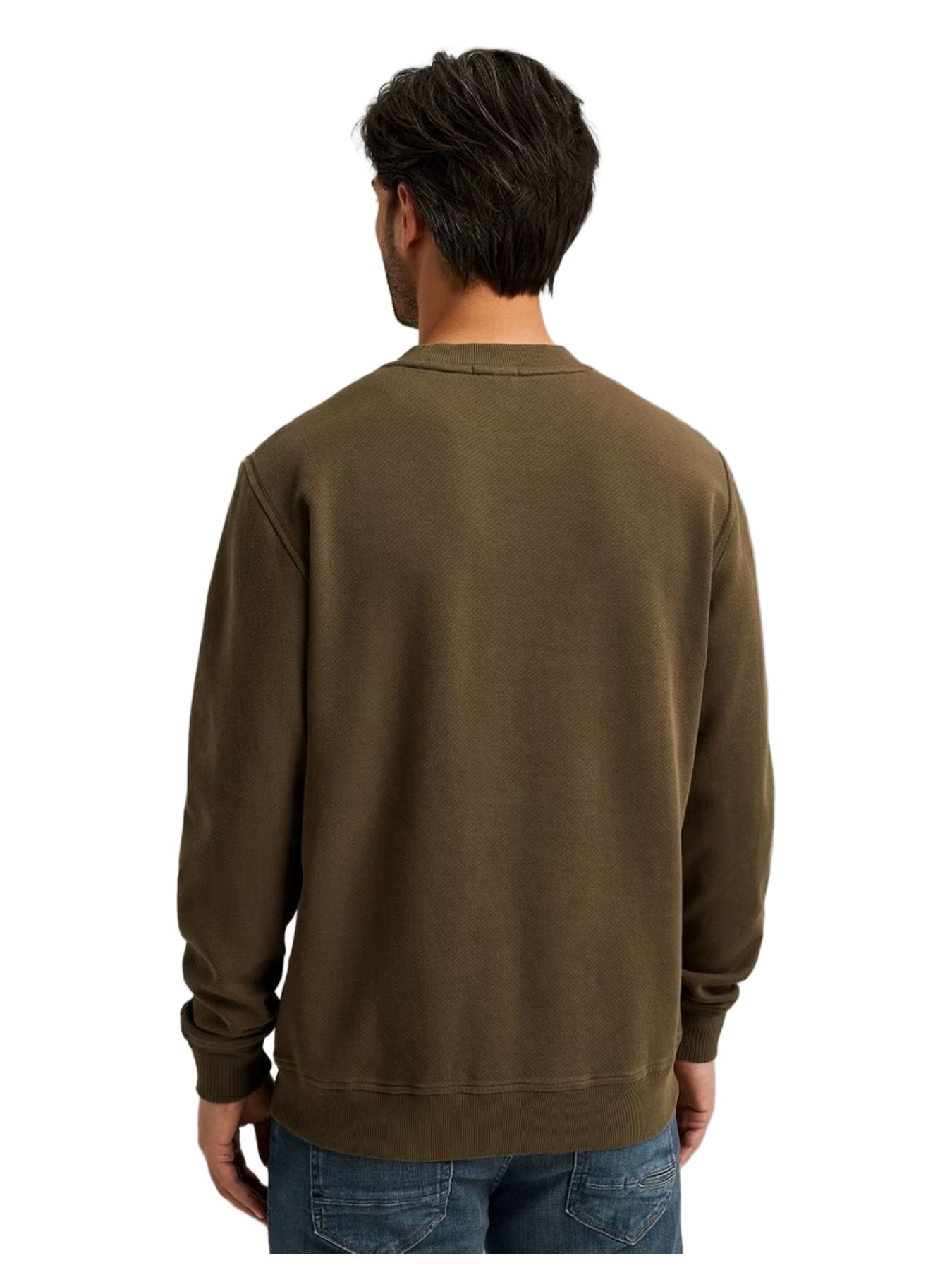 Cast Iron Long sleeve r-neck regular fit twi Crocodile 2900154227040