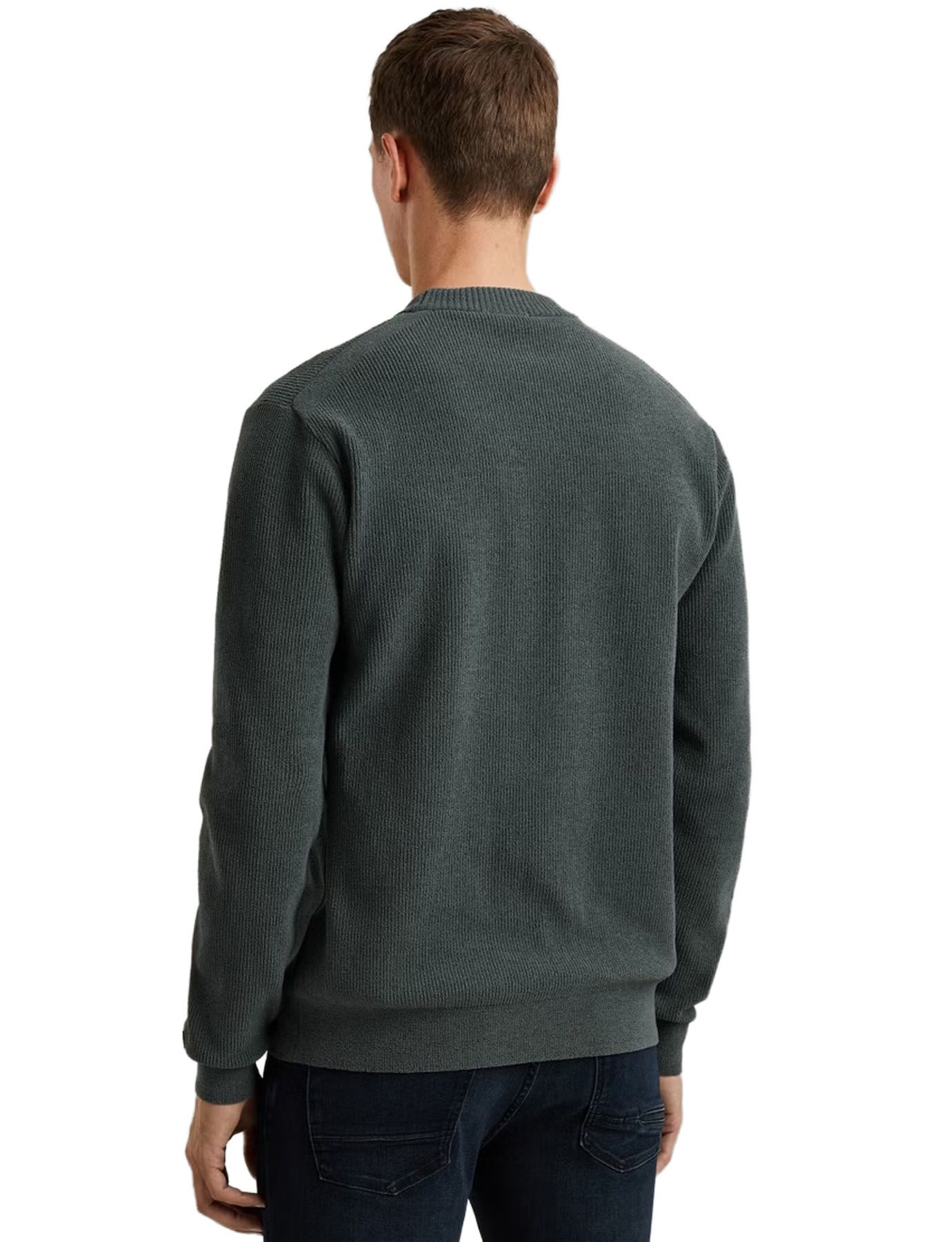 Cast Iron Mock neck soft blend Stormy Weather 2900154228023