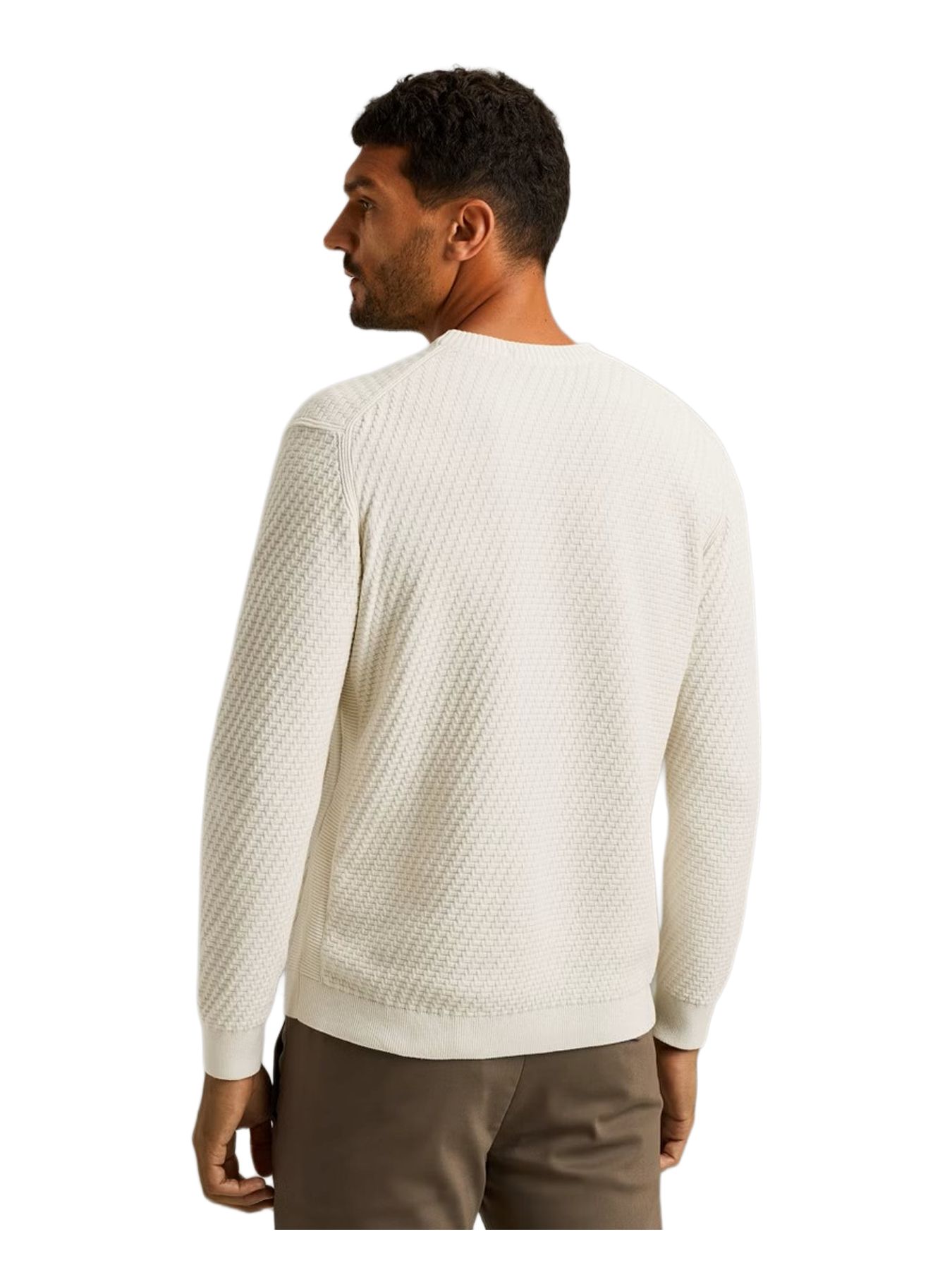 Cast Iron Crewneck regular fit cotton stretc 9001 2900154230026