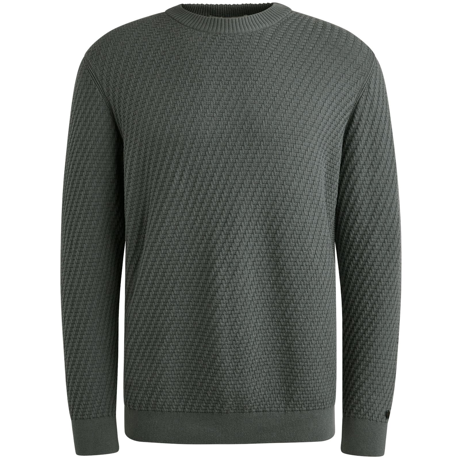 Cast Iron Crewneck regular fit cotton stretc Stormy Weather 00112072-9096