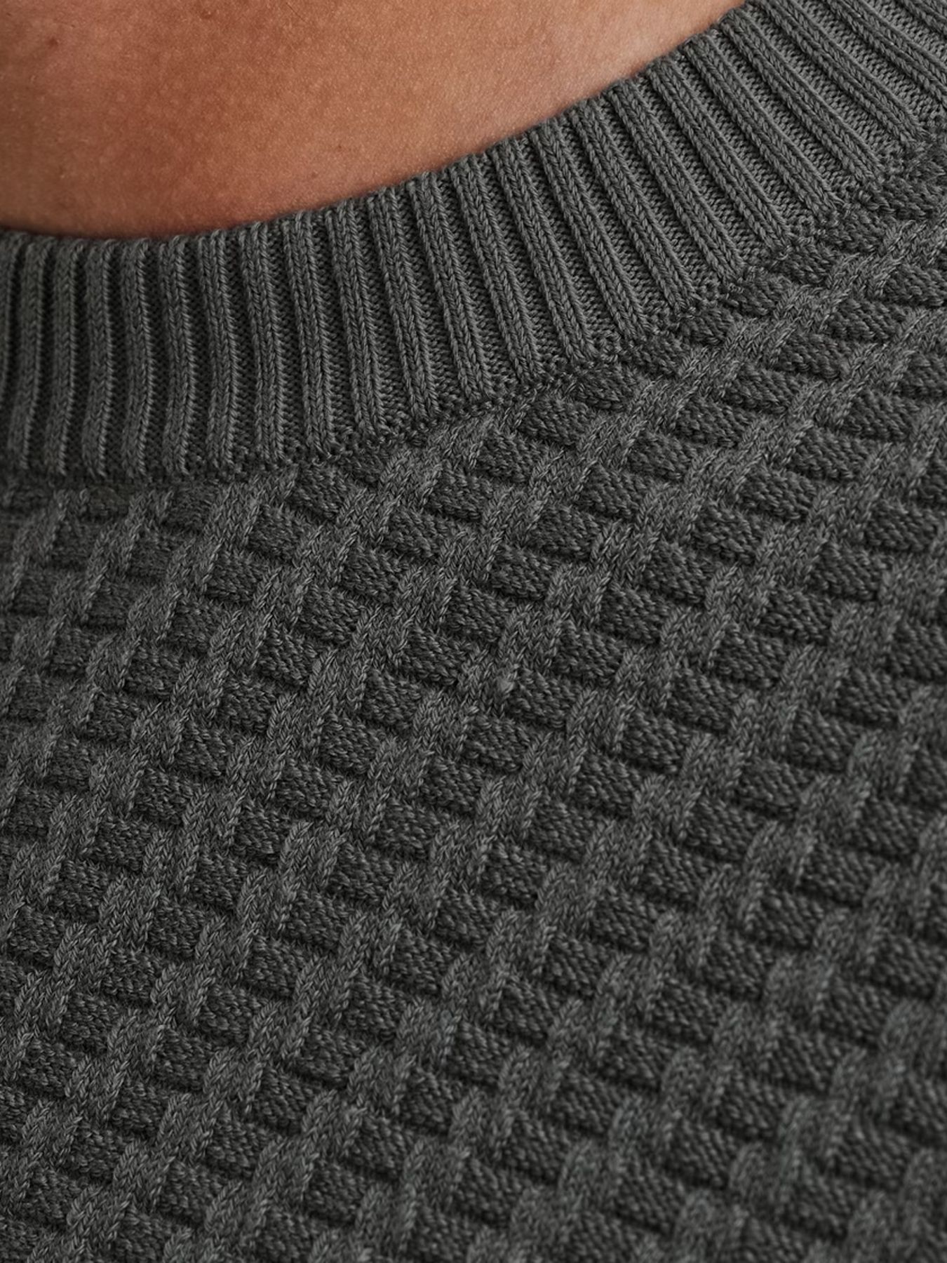 Cast Iron Crewneck regular fit cotton stretc Stormy Weather 2900154231023