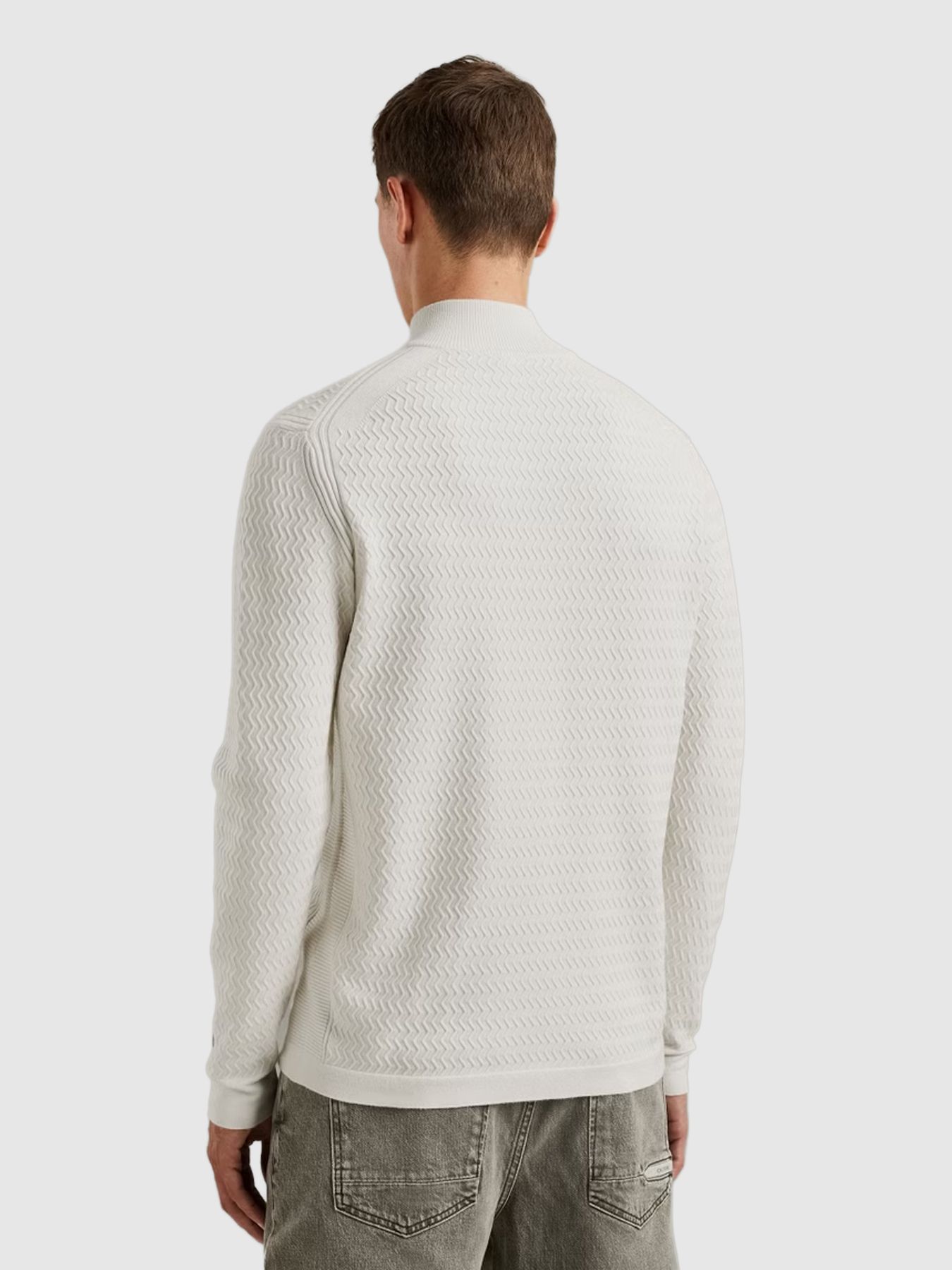 Cast Iron Half zip collar ecovero 9001 2900154233027 Cast Iron Half zip collar ecovero 9001 2900154233027