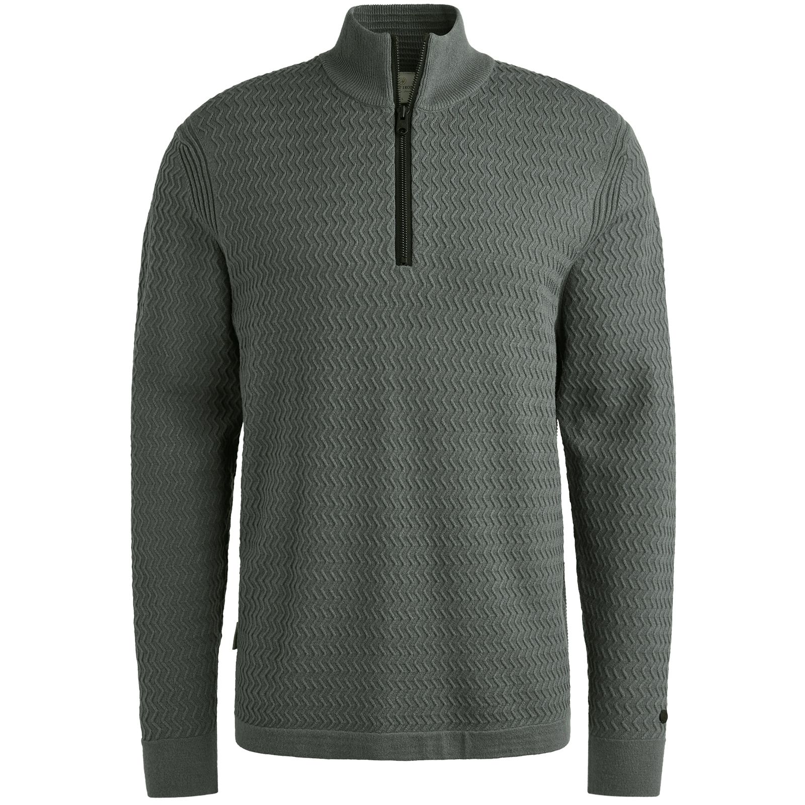 Cast Iron Half zip collar ecovero Stormy Weather 00112073-9096