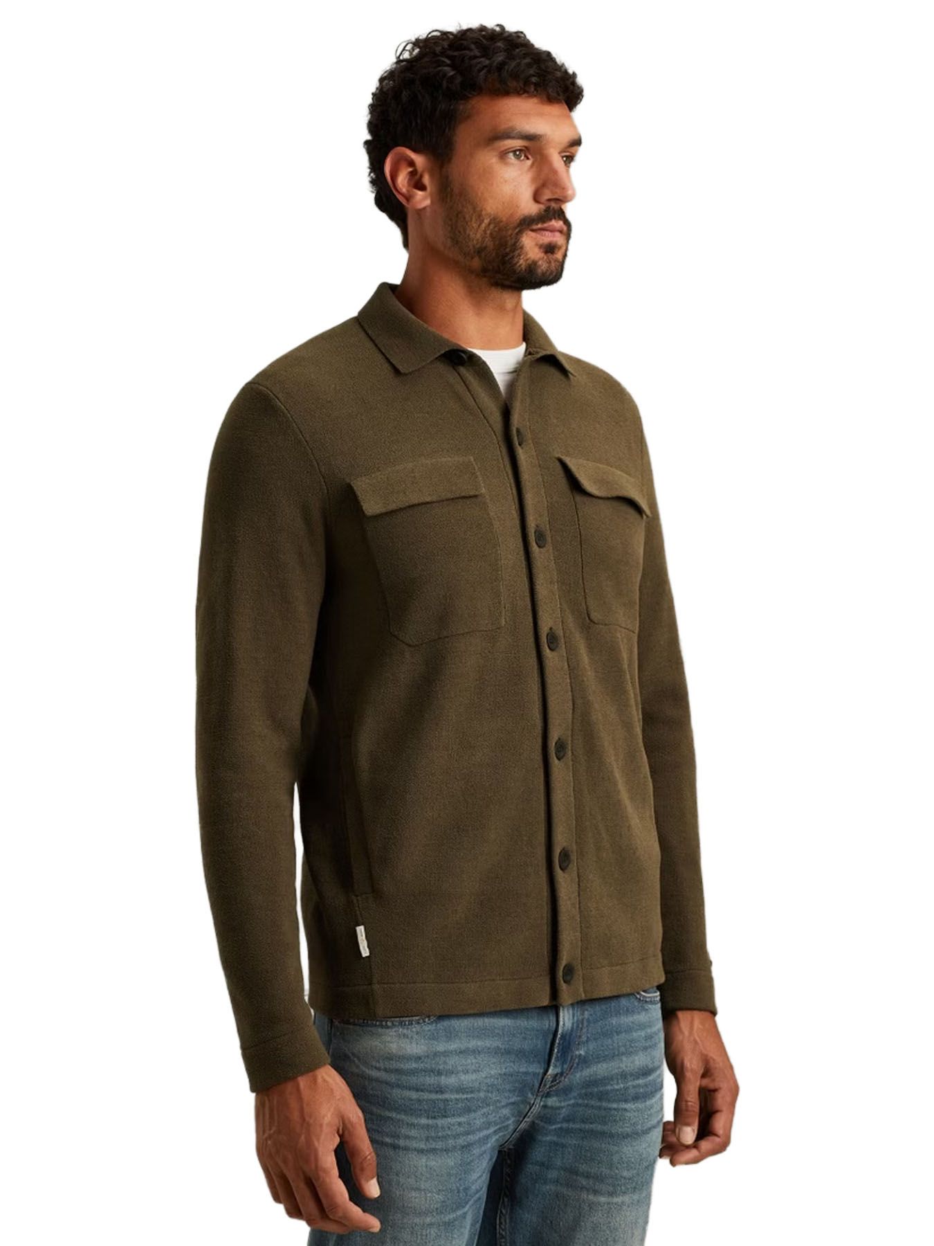 Cast Iron Button jacket soft blend Crocodile 2900154235014