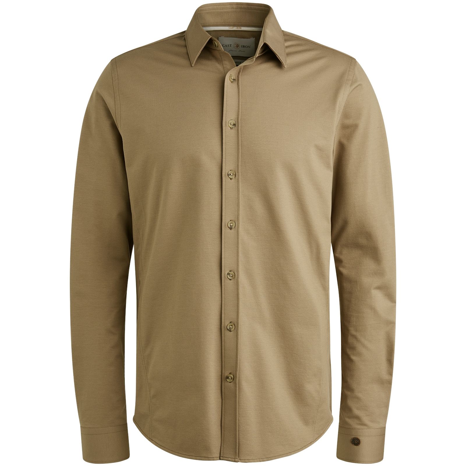 Cast Iron Long Sleeve Shirt Twill Jersey 2 t Crockery 00112075-7146