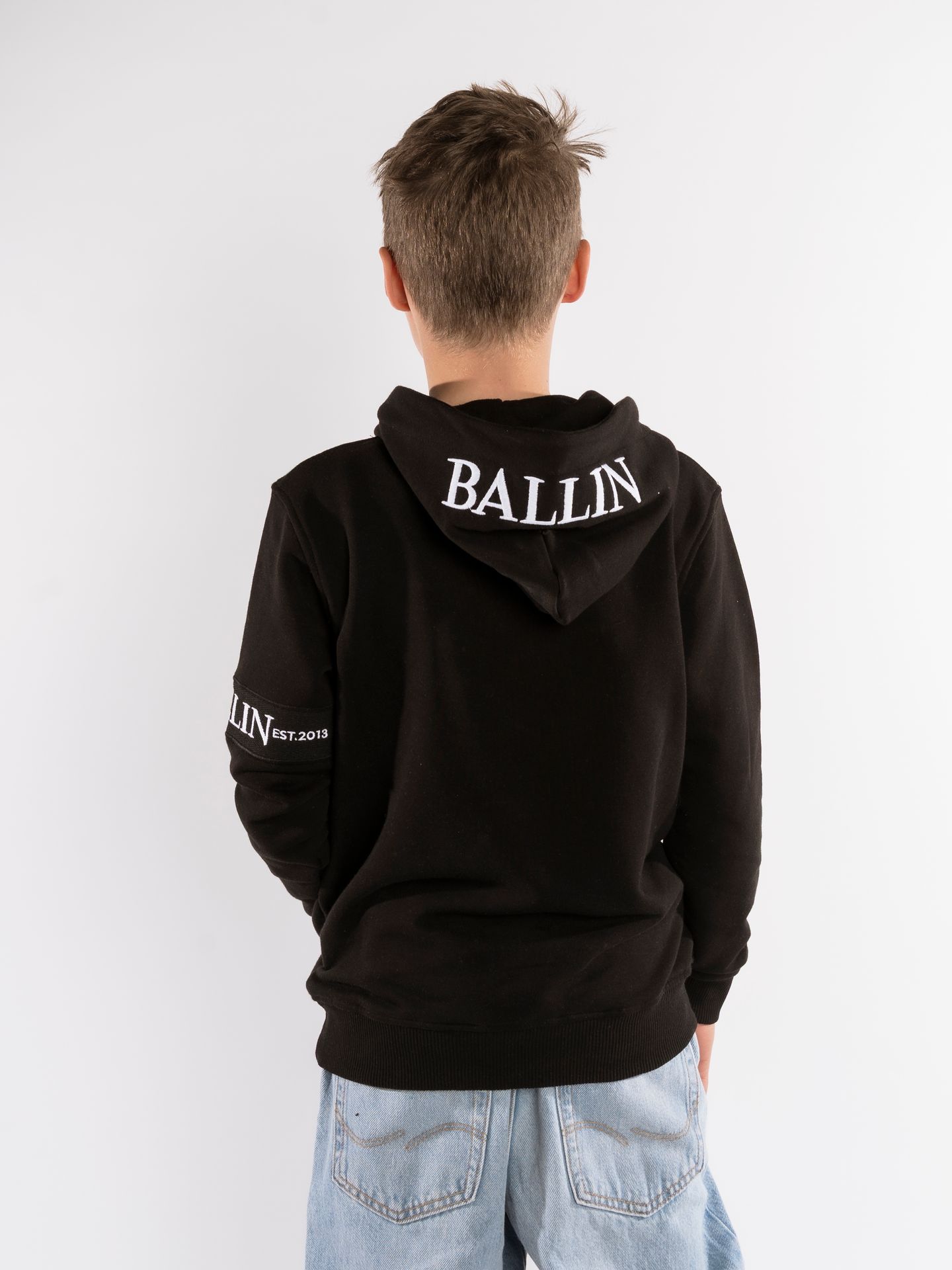 Ballin 5014 Kids Hoodie Zwart 2900154263031
