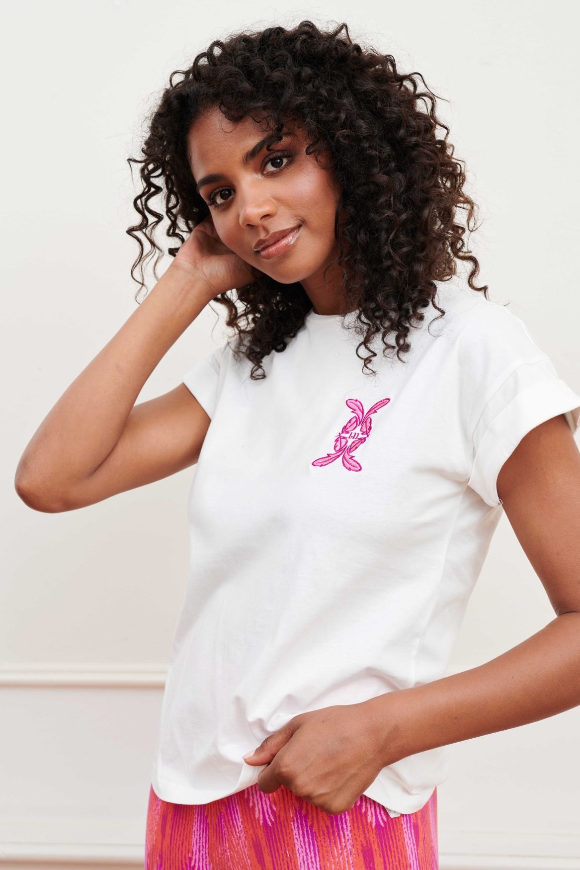 Lofty Manner T-shirt Luca 100 white 2900154273061