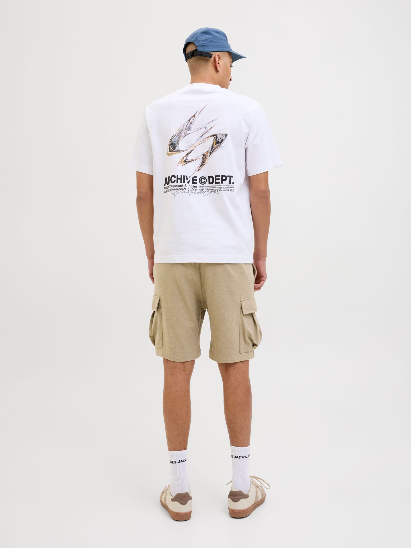 Jack & Jones JPSTGORDON LOUI SWEAT SHORTS MID Coriander 2900154282025