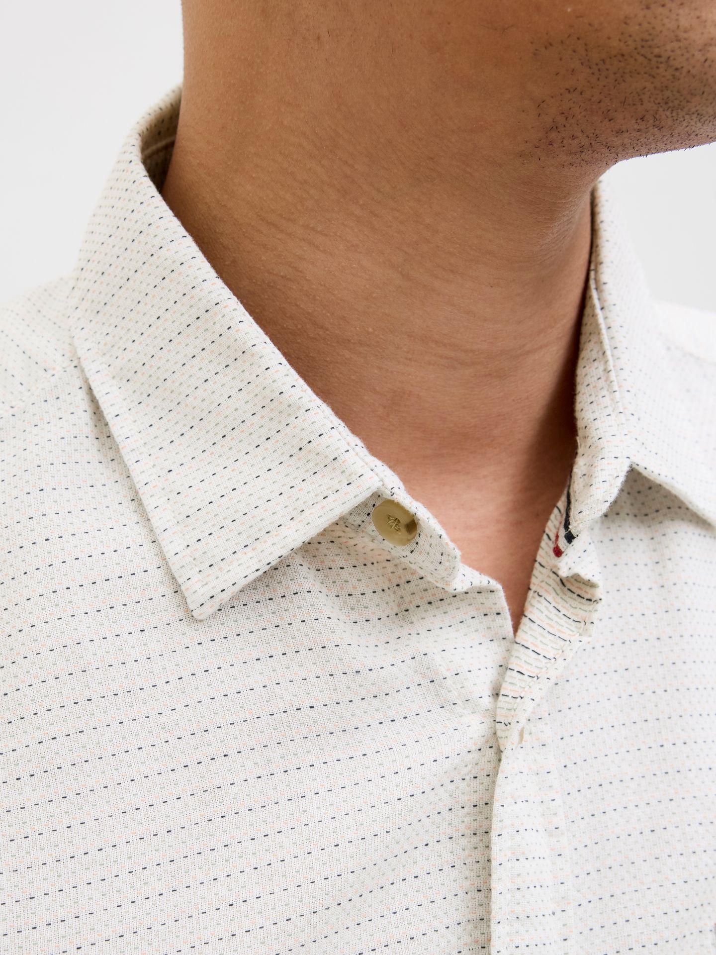 Jack & Jones JJABEL SHIRT SS Cloud Dancer 2900154289024