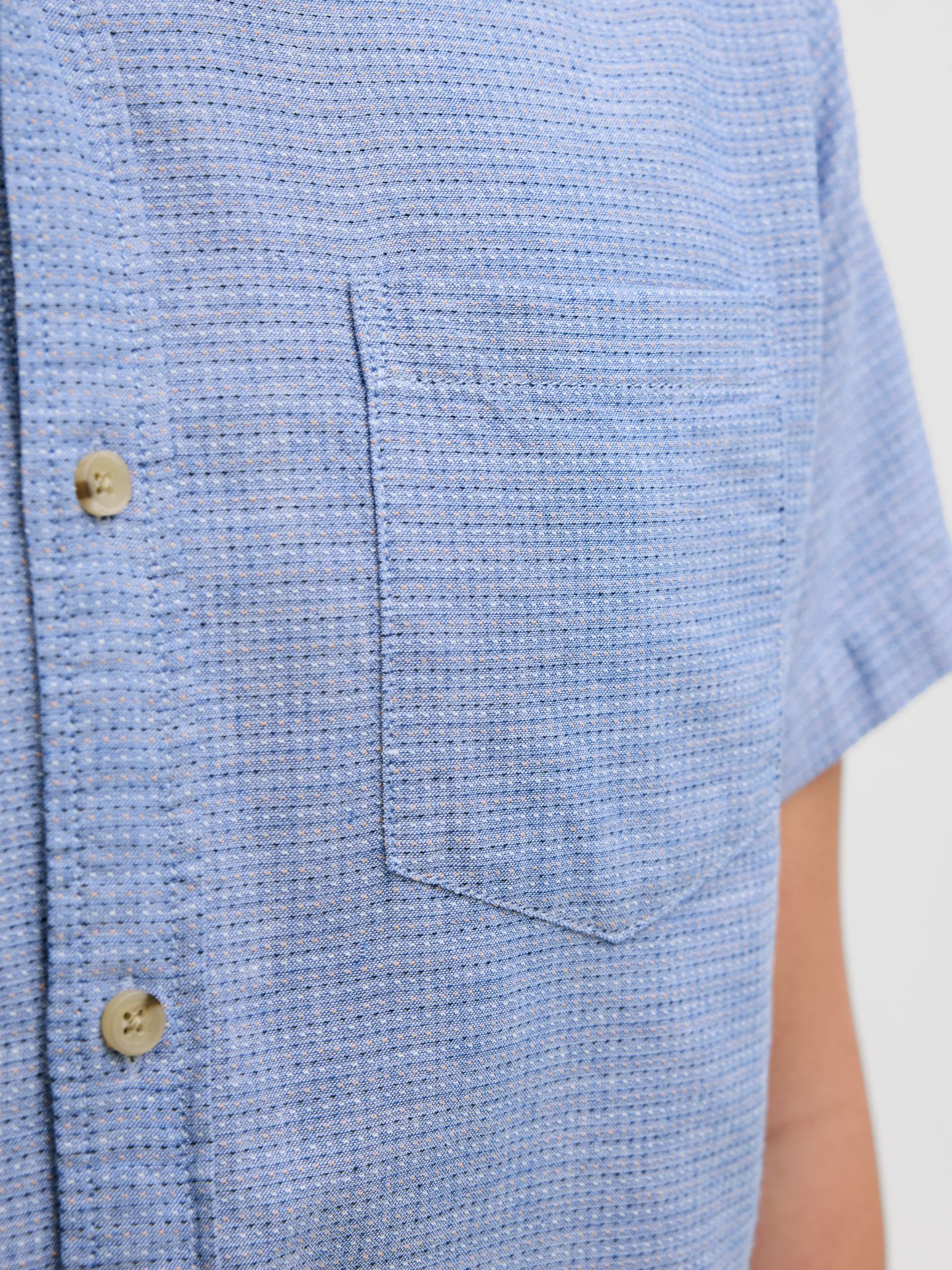 Jack & Jones JJABEL SHIRT SS Ensign Blue 2900154290020