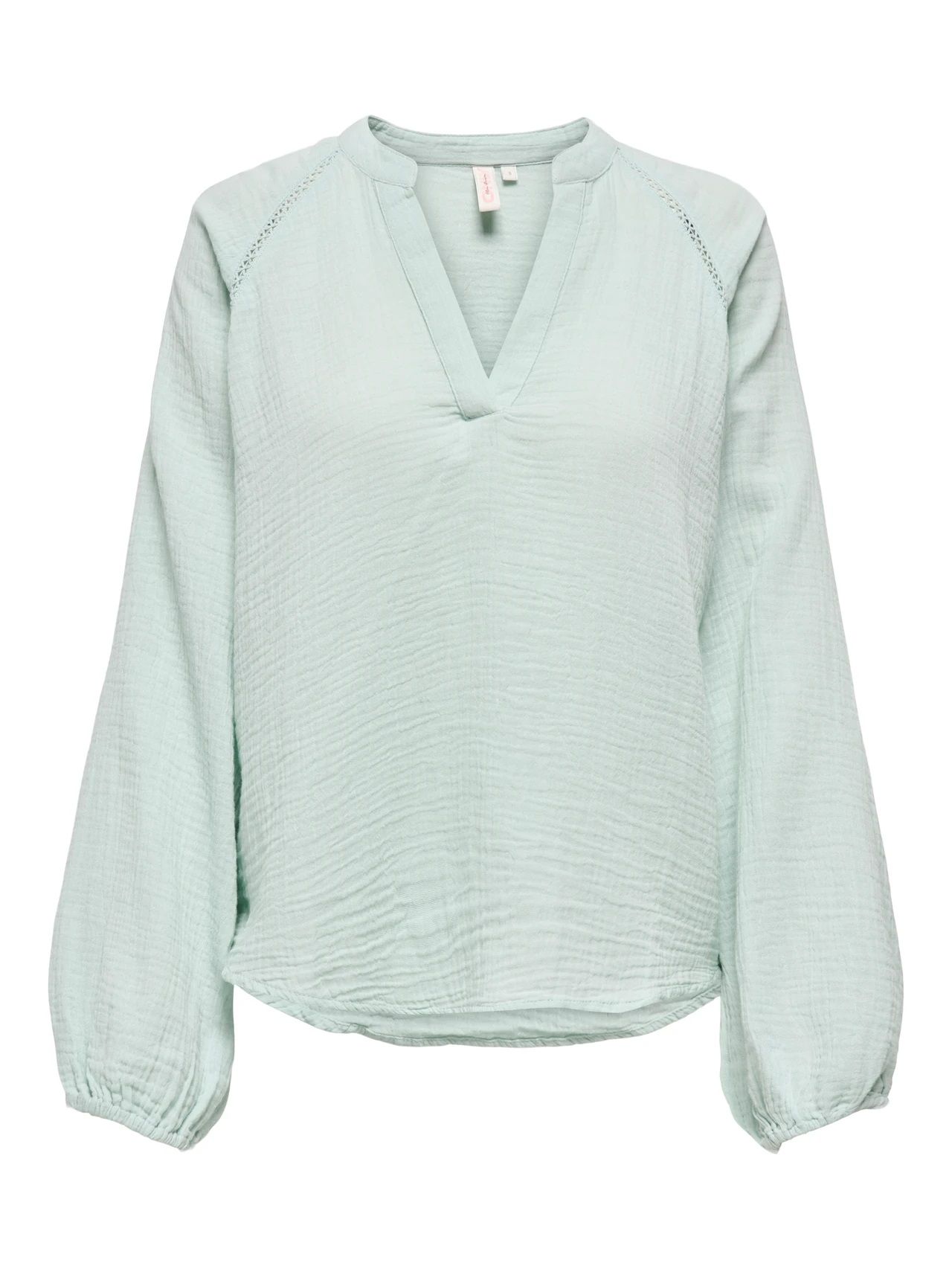 Only ONLTHYRA LIFE LS V-NECK TOP NOOS WV Harbor Gray 2900154293014