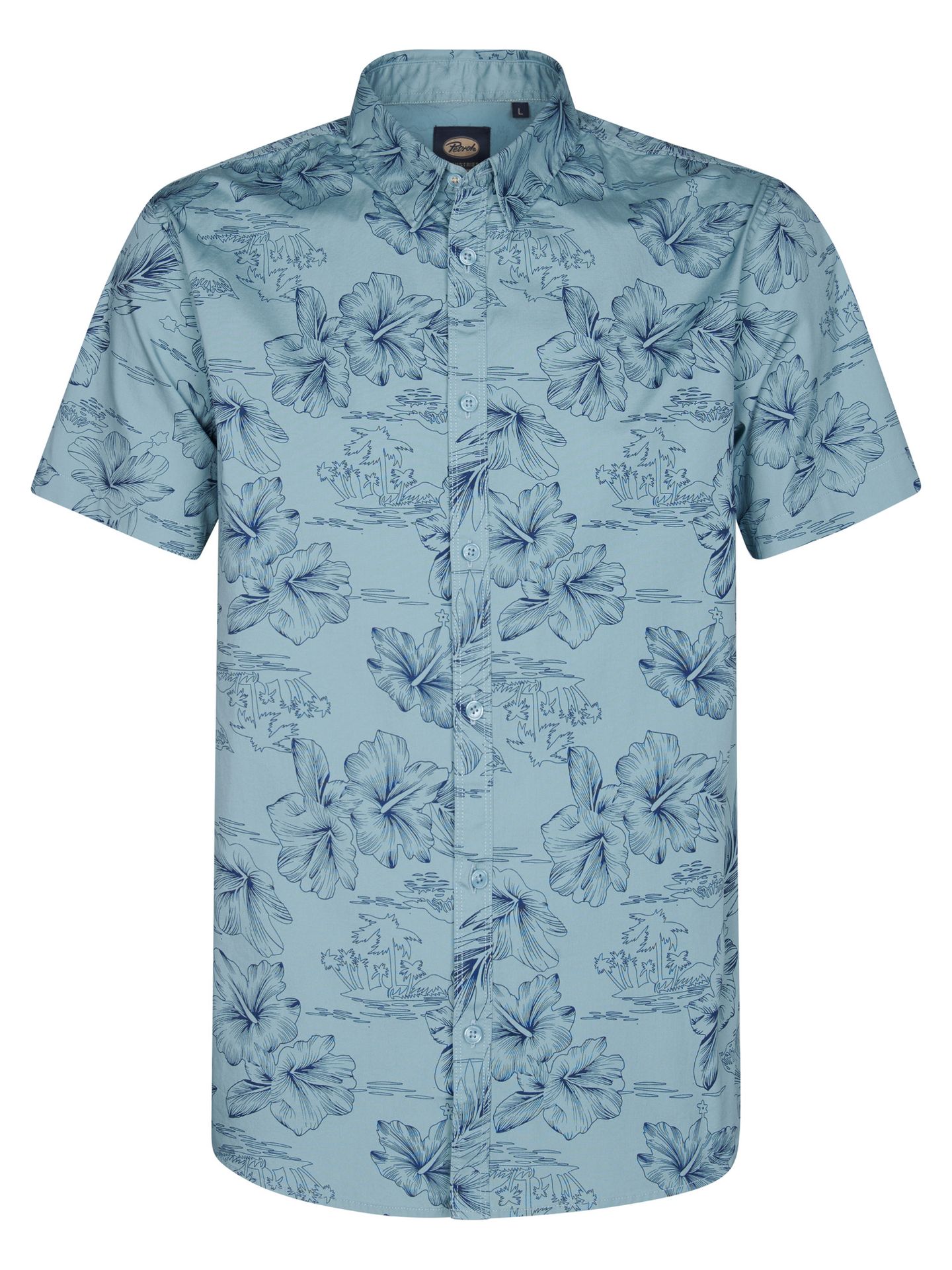 Men Shirt Short Sleeve AOP