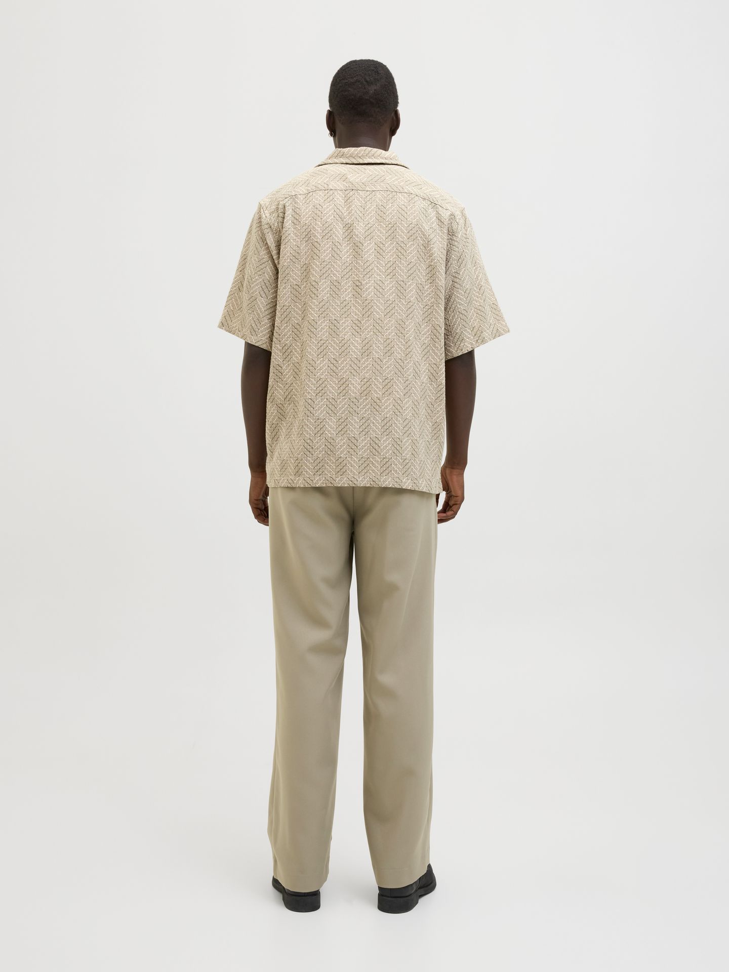 Jack & Jones JPRBLUVINCENT PRINT RESORT S/S SHIR Loden Frost/RELAXED FIT 2900155227025
