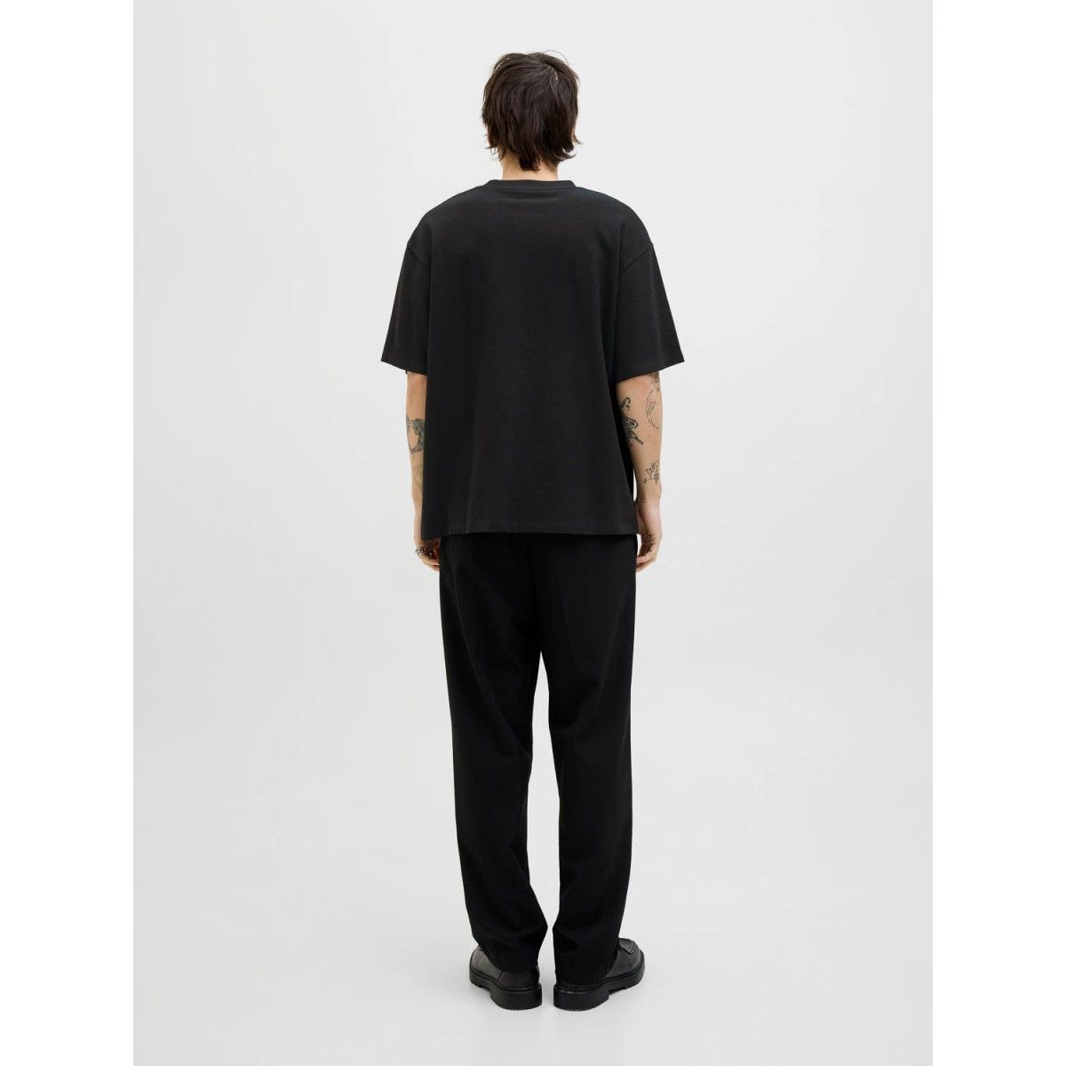 Jack & Jones JJLOUI OSMOS TEE CREW NECK Black 2900154310056