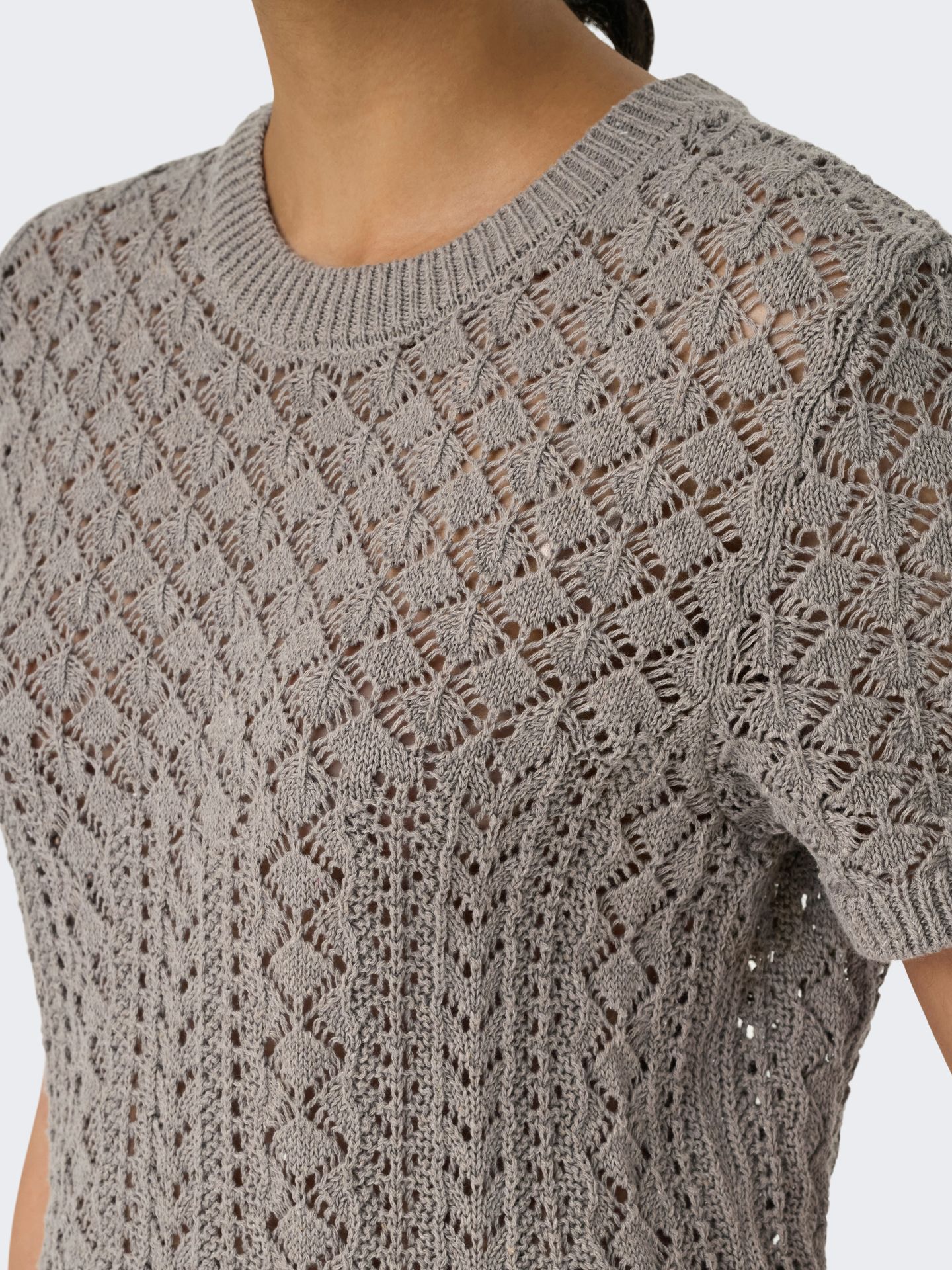 Only ONLSAGA LIFE SS O-NECK CC KNT Fungi 2900163885040