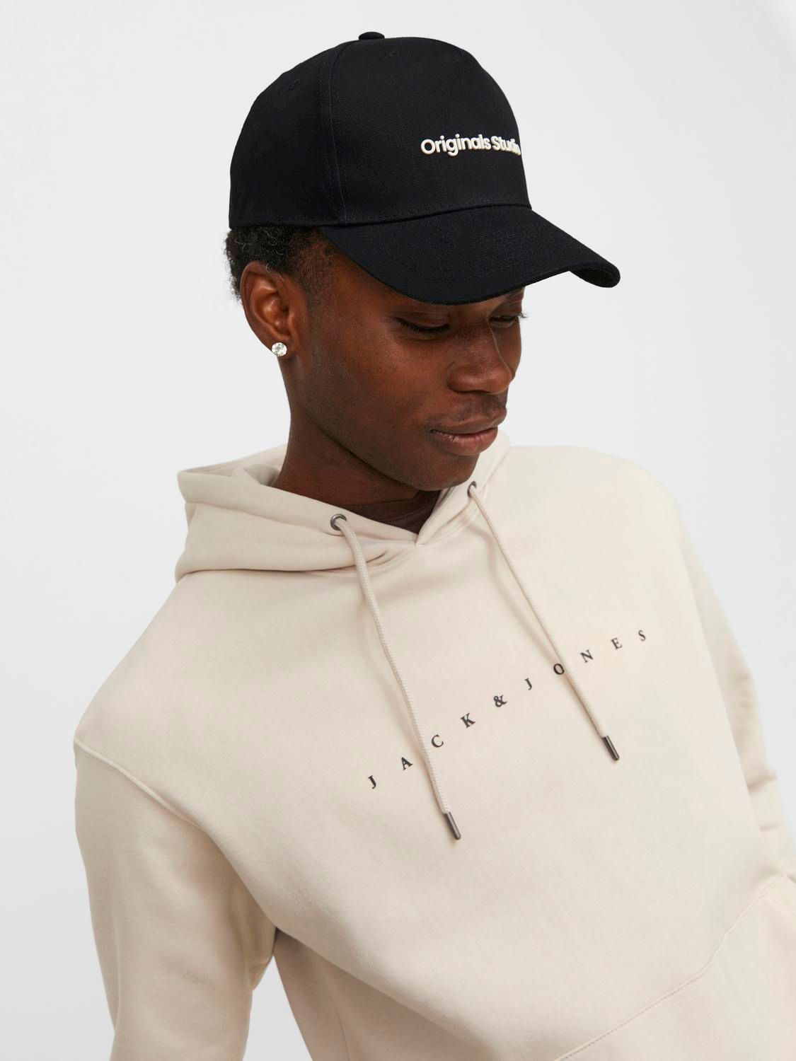 Jack & Jones JACVESTERBRO CAP NOOS Black 2900154335011