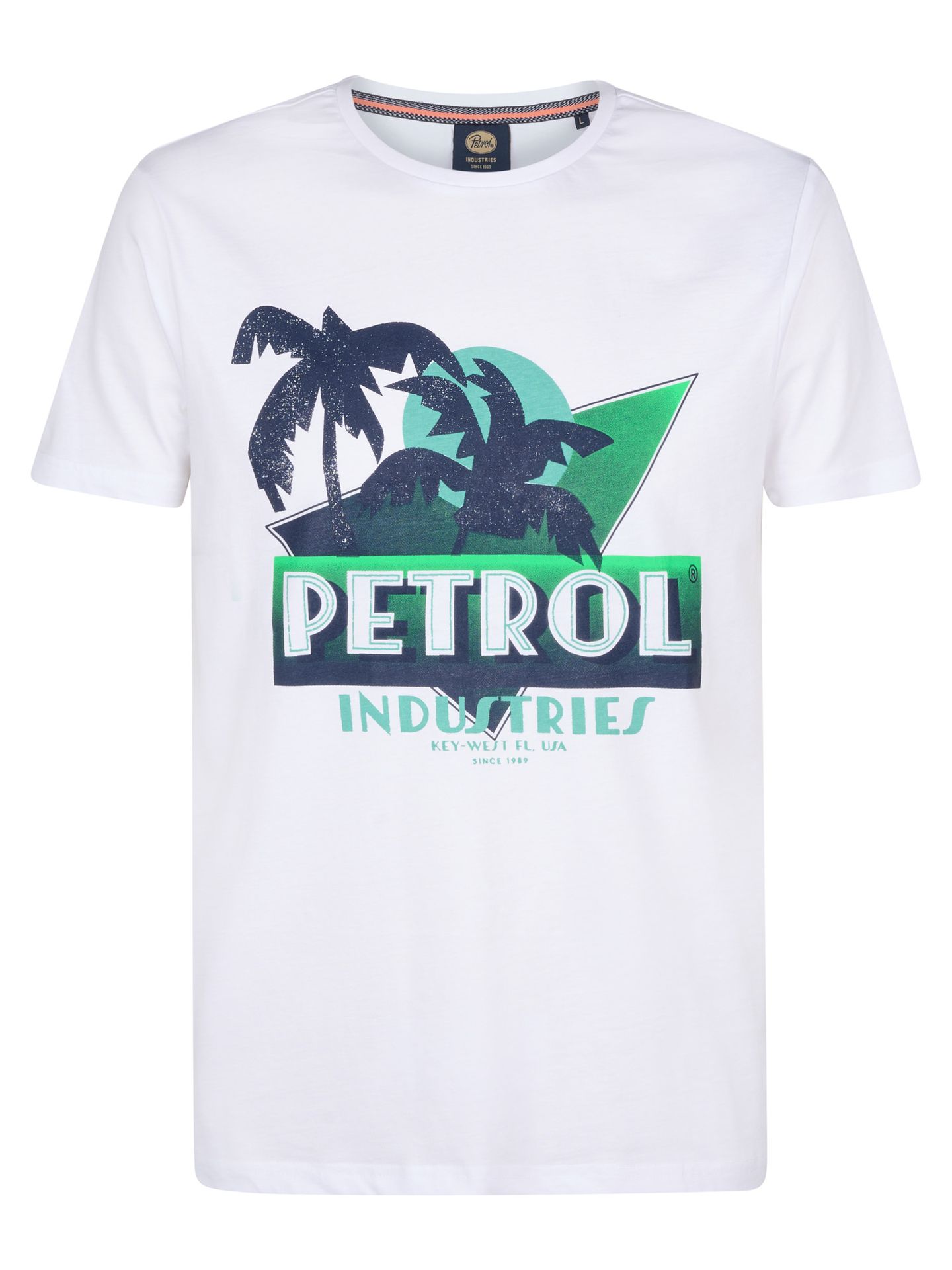 Petrol Industries Men T-Shirt SS Classic Print 0000 bright white 00112141-EKA26002700000122