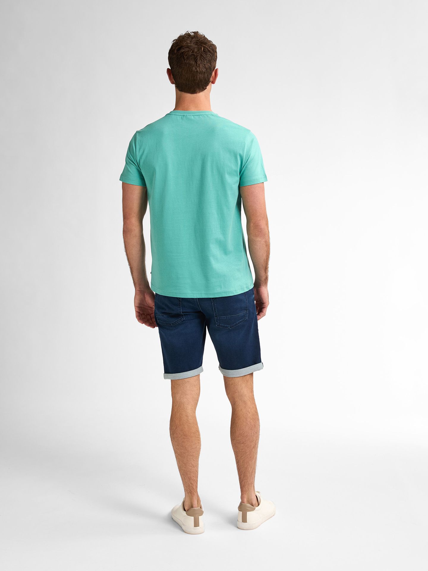 Petrol Industries Men T-Shirt SS Classic Print 6169 aqua green 2900154365049