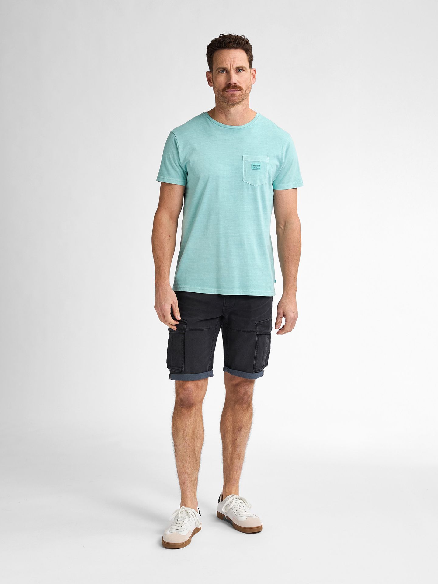 Petrol Industries Men T-Shirt SS 5180 aqua 2900154372085