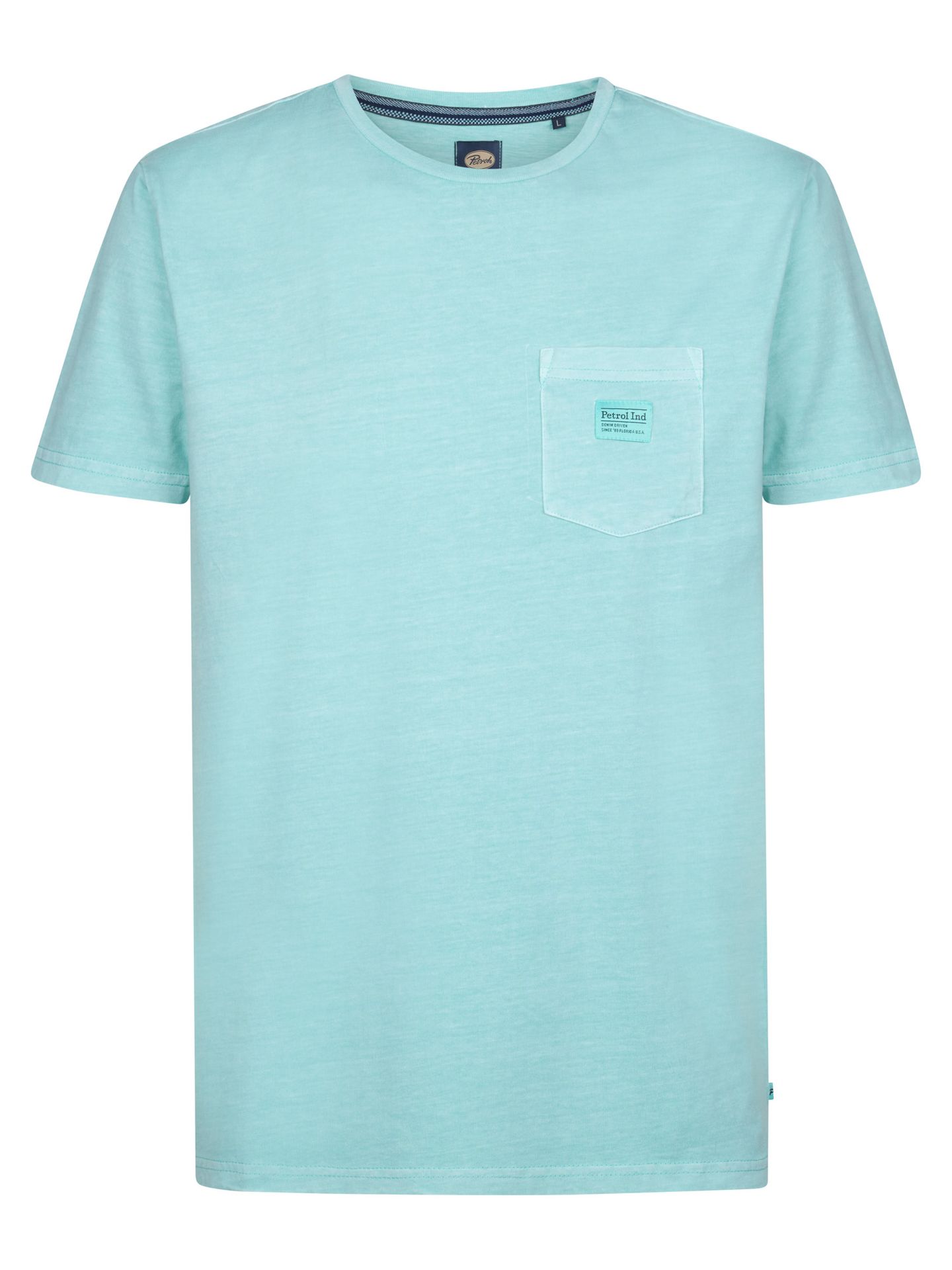 Petrol Industries Men T-Shirt SS 5180 aqua 2900154372085