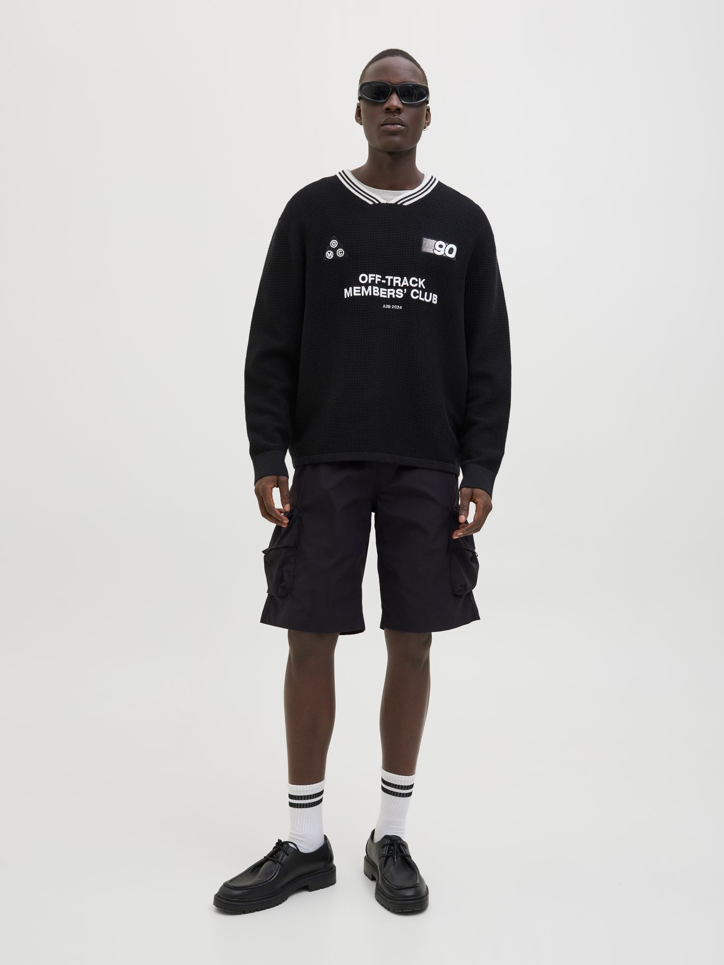 Jack & Jones JPSTCOLE HART TECH CARGO SHORTS MID Black 2900154381018