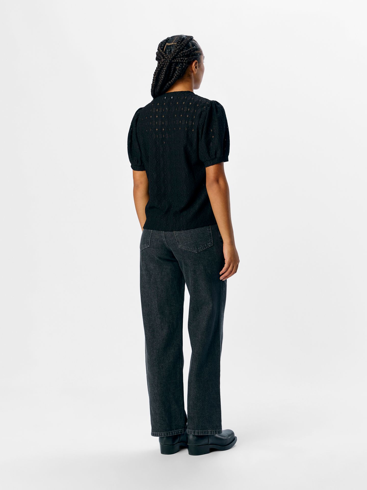 Object OBJLAILA S/S RE TOP NOOS Black 2900154601048
