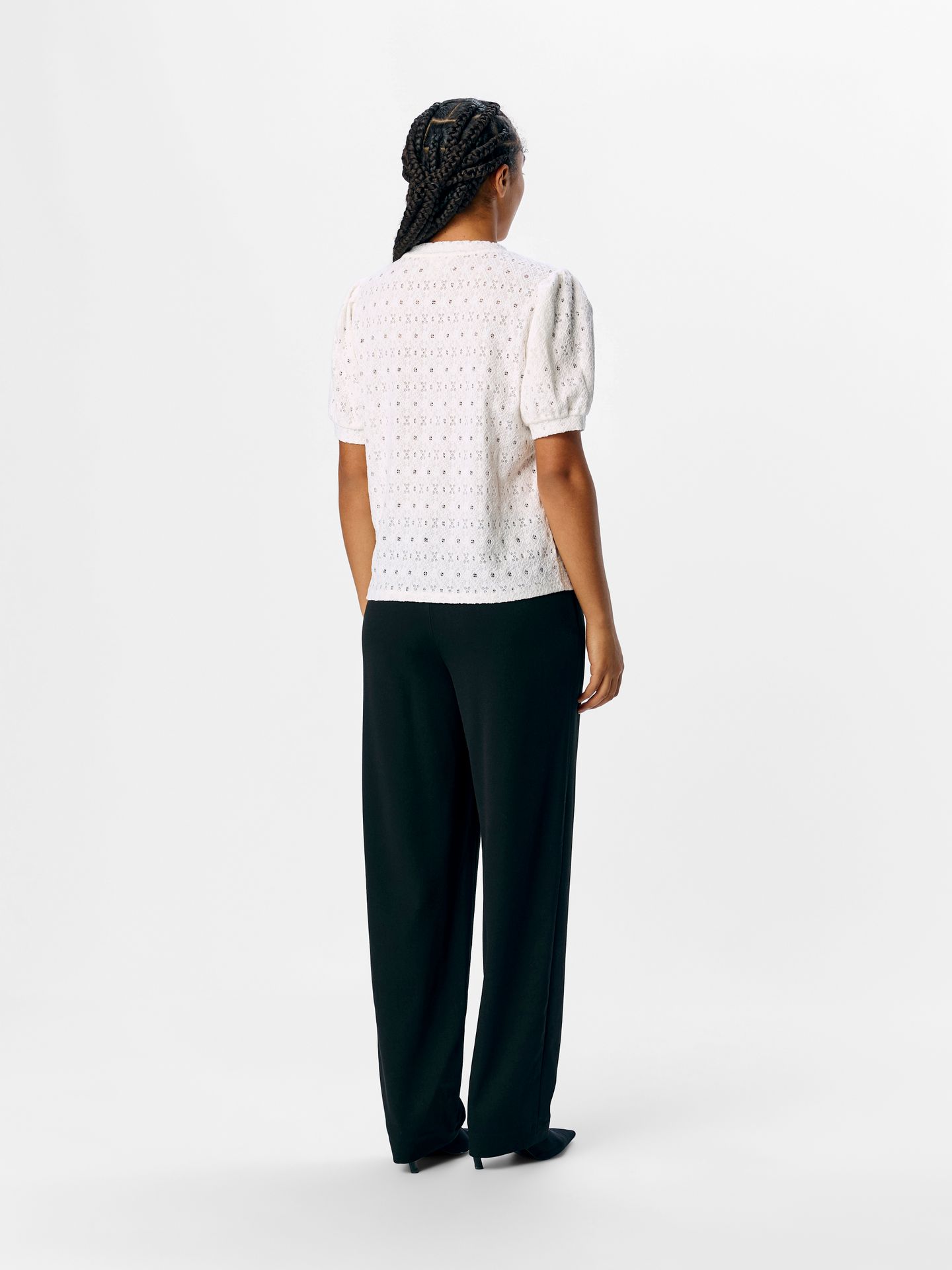 Object OBJLAILA S/S RE TOP NOOS Cloud Dancer 2900154602014