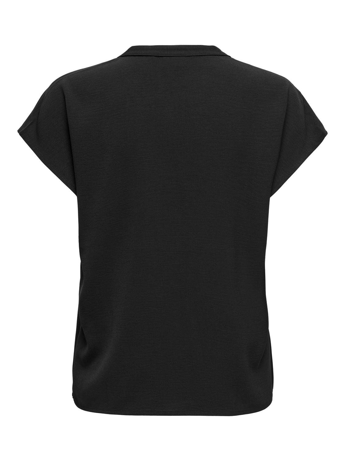 JDY JDYLION LIFE S/S TOP WVN NOOS Black 2900154397019