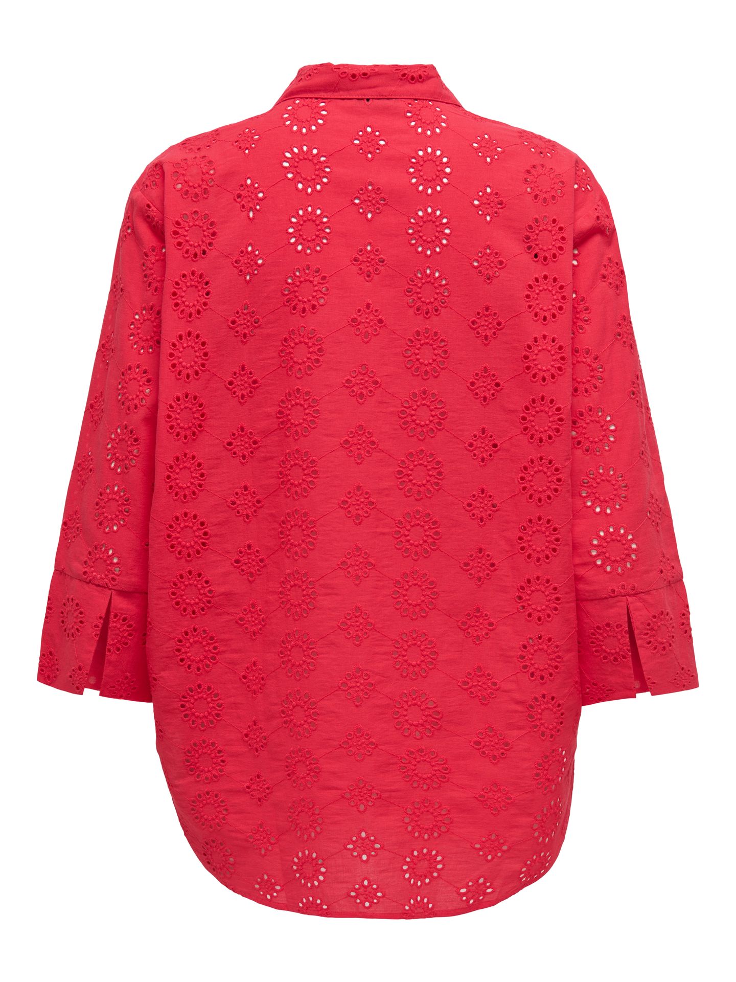 Only JDYTALLIE 3/4 LONG SHIRT WVN NOOS Ski Patrol/BLACK BUTTONS 2900154401020