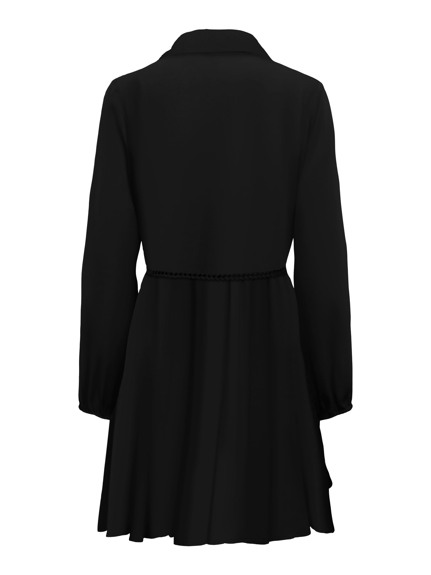 Only ONLLUMINA L/S SHORT DRESS WVN NOOS Black 2900154411029