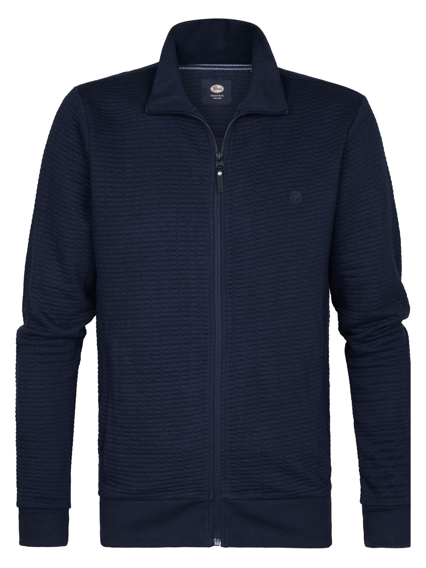 Petrol Industries Men Sweater Collar Zip 5178 navy blue 00112174-EKA26002700000114