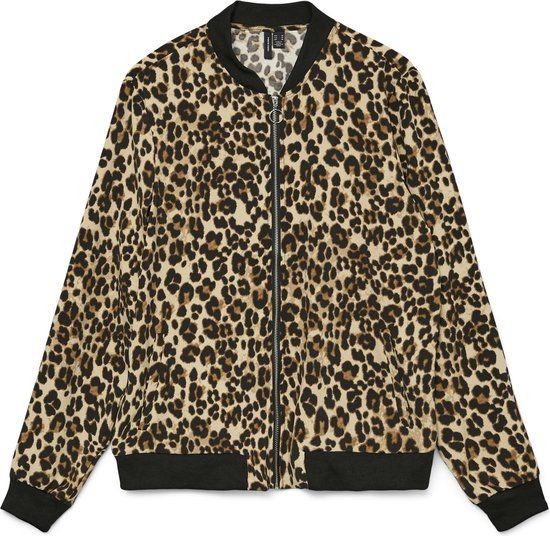 Vero Moda VMCOCO L/S BOMBER AOP GA WVN NOOS Tigers Eye/Verena Leo 2900154443020