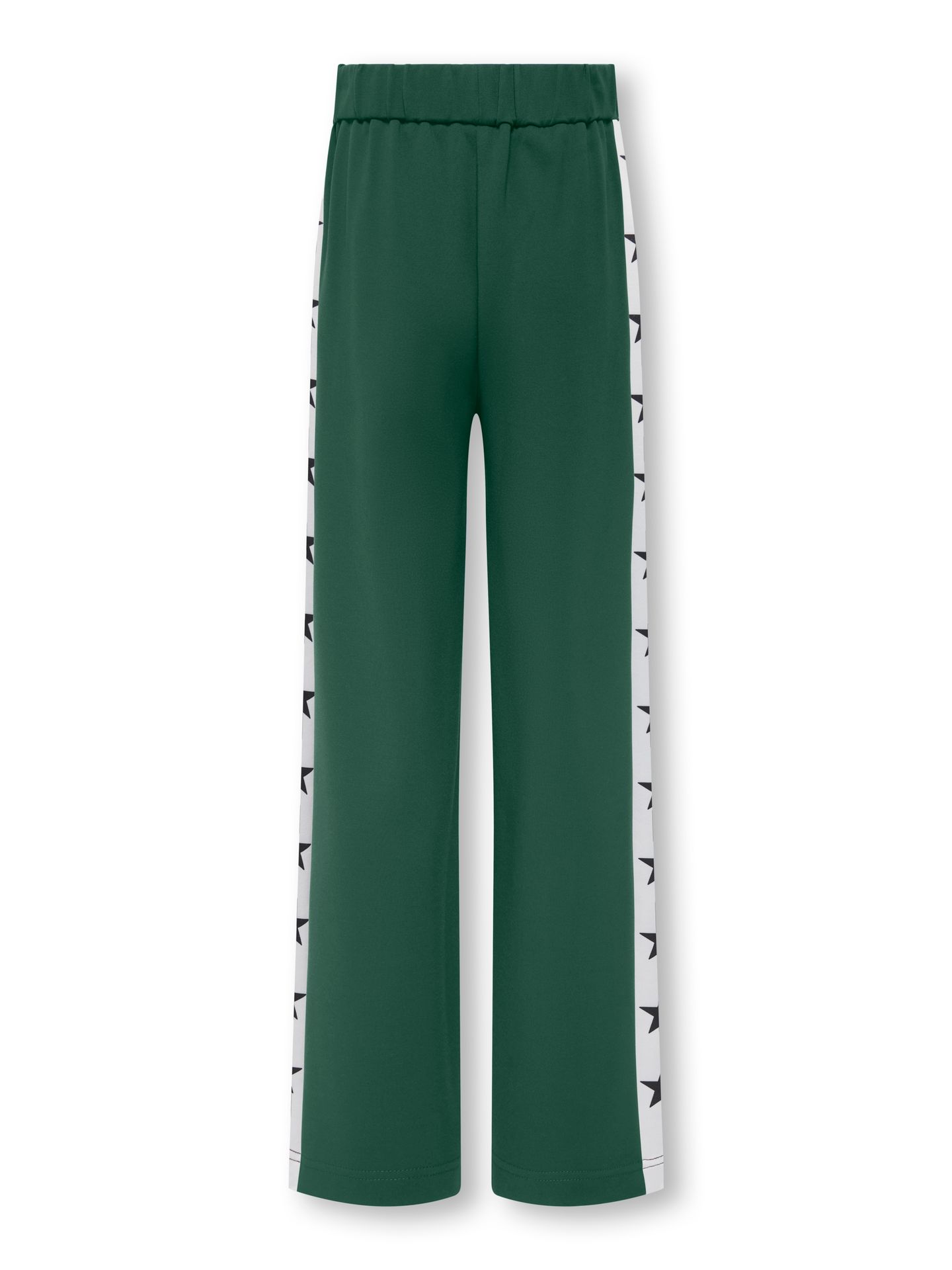 Only KOGPOPTRASH LIFE ICON WIDE PANT CS Pineneedle/White Panel/Black Stars 2900158430026