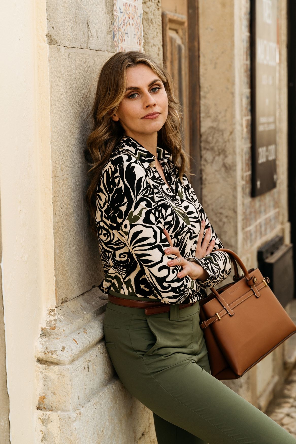 &Co Woman PENELOPE FLARE TRAVEL 52090 on-olive 2900154460041 &Co Woman PENELOPE FLARE TRAVEL 52090 on-olive 2900154460041