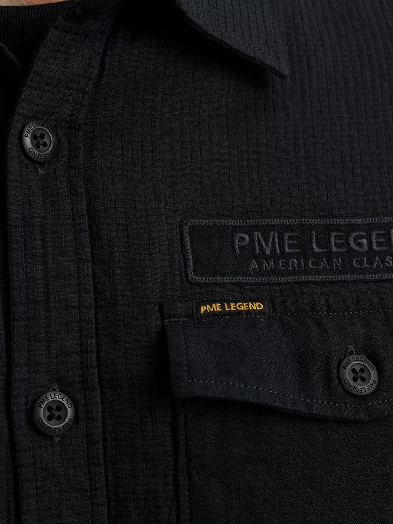 Pme Legend LONG SLEEVE SHIRT Quilt Poplin Salute 2900154496040