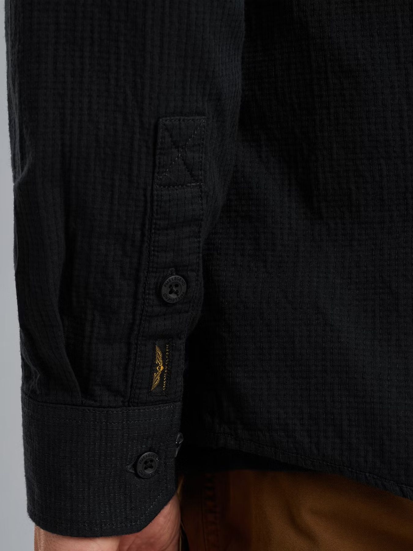 Pme Legend LONG SLEEVE SHIRT Quilt Poplin Salute 2900154496040