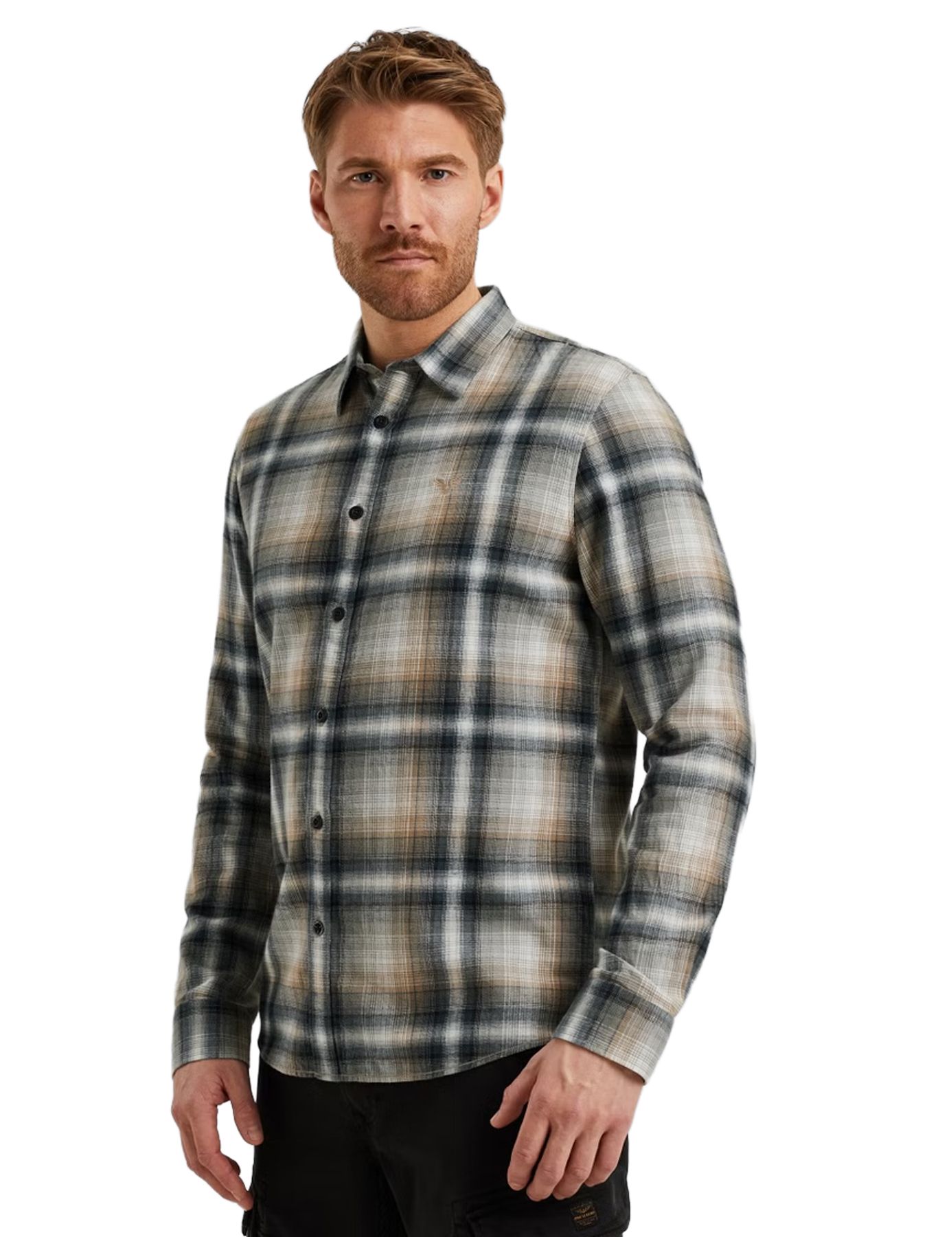 Pme Legend LONG SLEEVE SHIRT Twill Check Stargazer 2900154498037