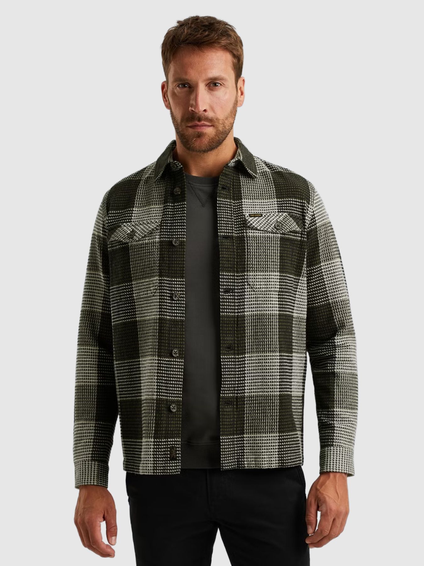 Pme Legend LONG SLEEVE SHIRT Structure Block 6416 2900154500020
