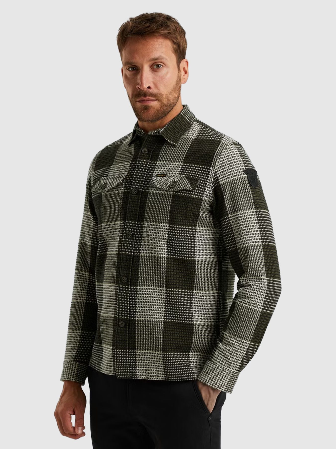 Pme Legend LONG SLEEVE SHIRT Structure Block 6416 2900154500044