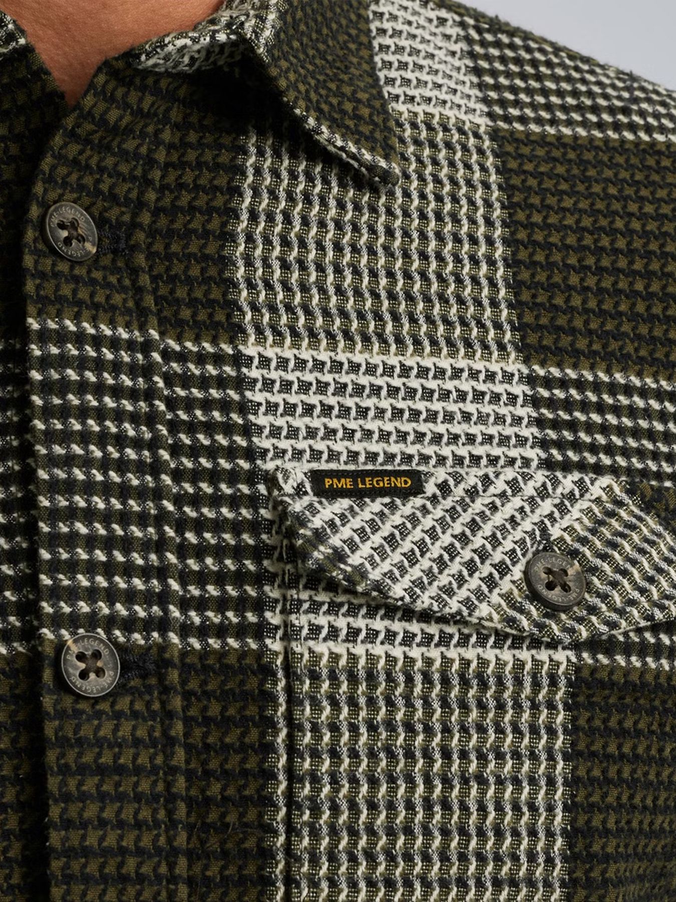 Pme Legend LONG SLEEVE SHIRT Structure Block 6416 2900154500044