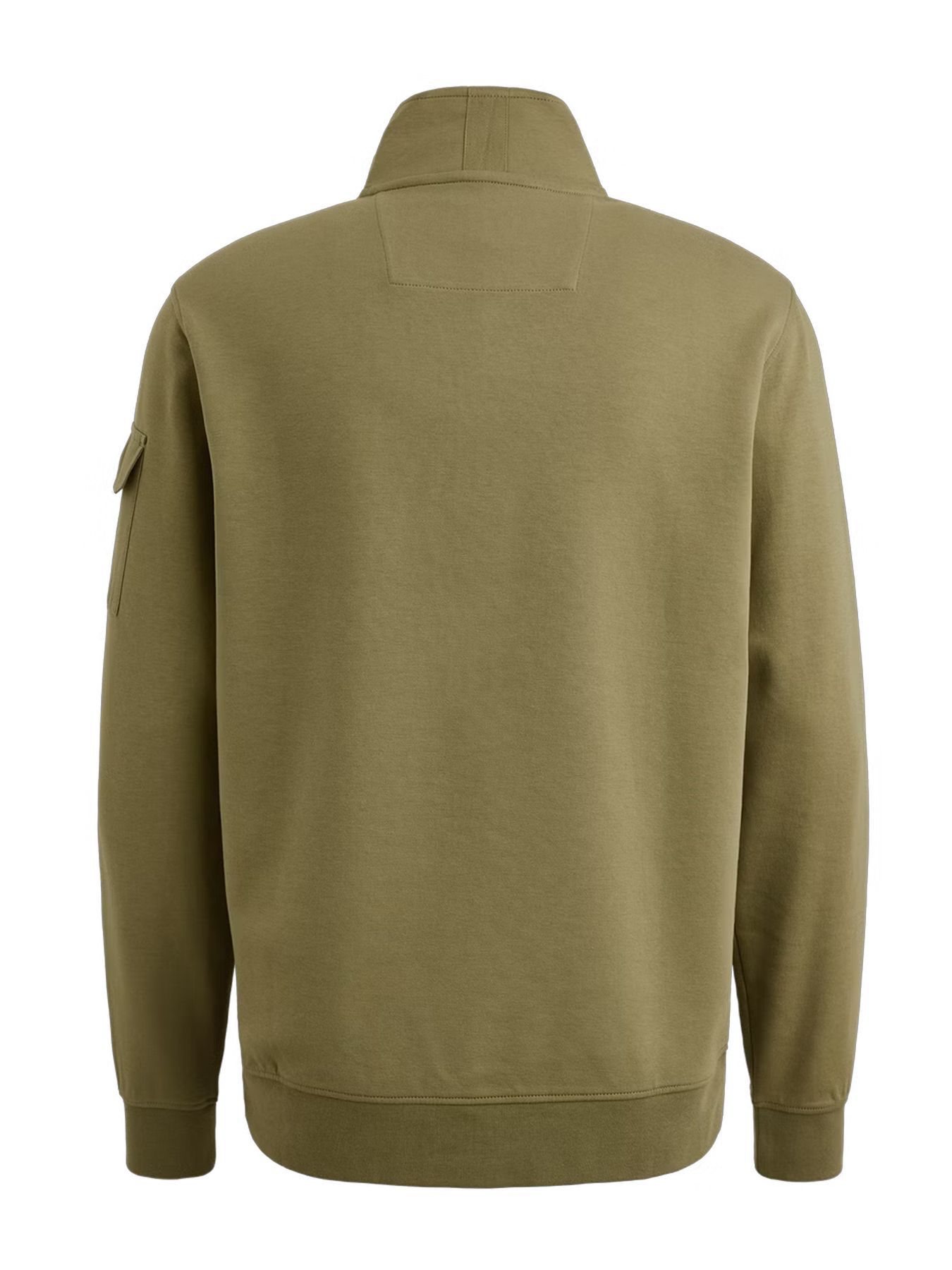 Pme Legend Half zip collar interlock jersey Oil Green 2900154504028