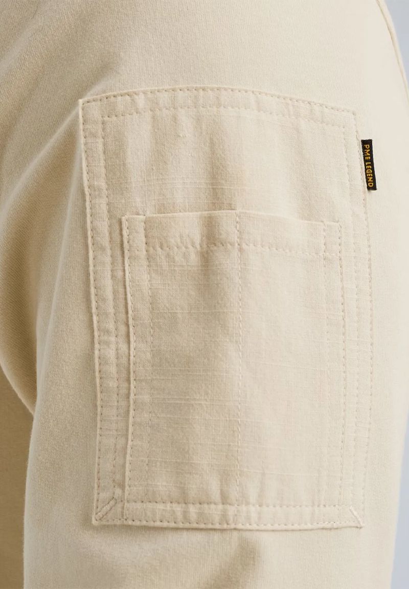 Pme Legend Crewneck American Classic Bone White 2900162298032