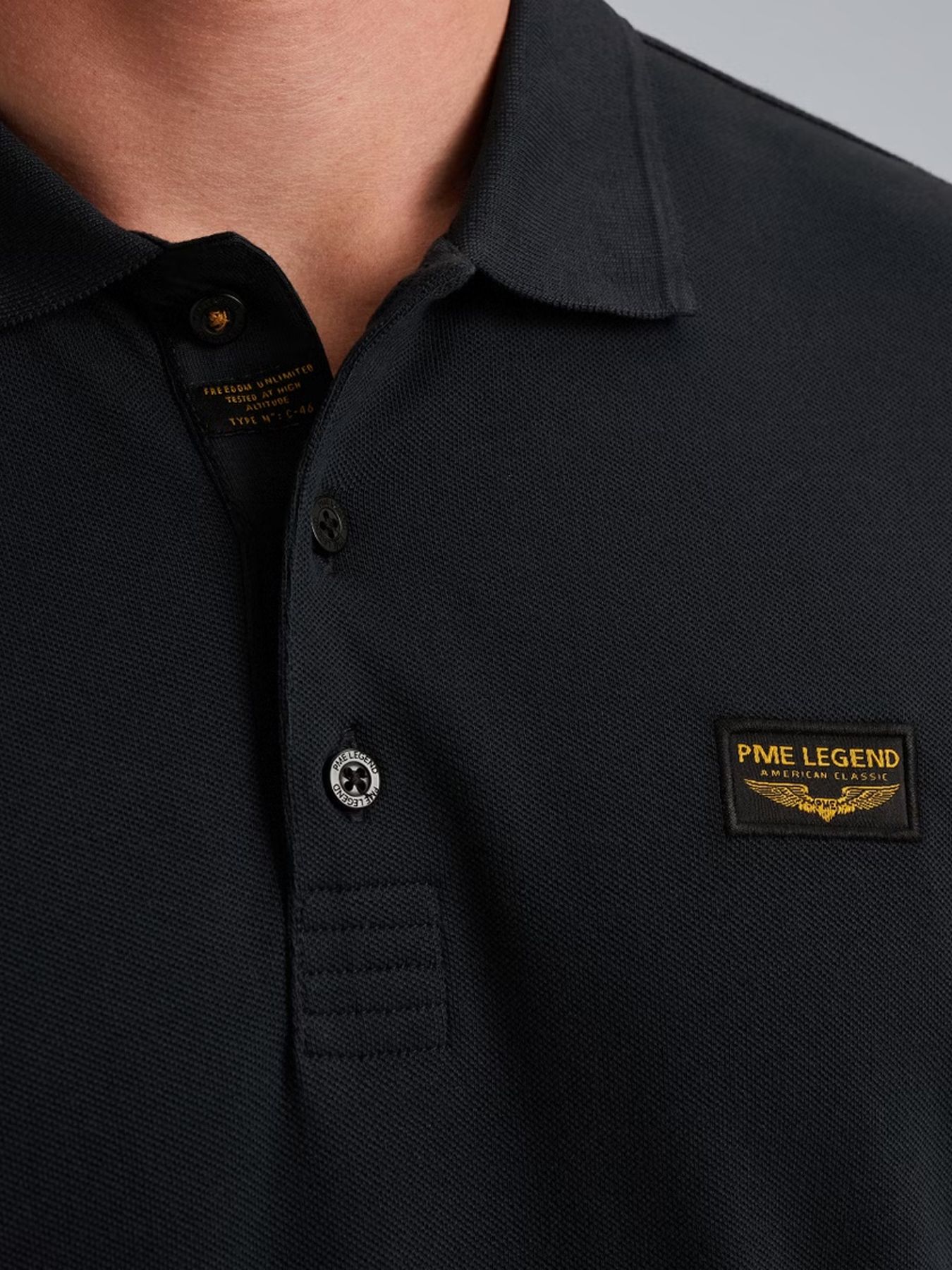 Pme Legend Long sleeve polo American Classic Salute 2900154517011