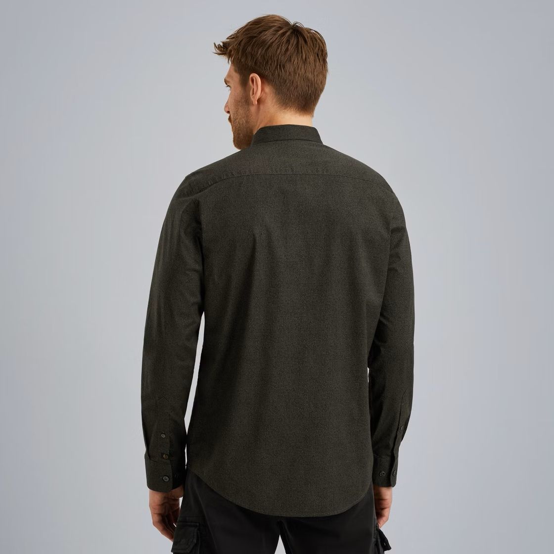 Pme Legend LONG SLEEVE SHIRT Print on Ctn Str Beluga 2900154542051 Pme Legend LONG SLEEVE SHIRT Print on Ctn Str Beluga 2900154542051