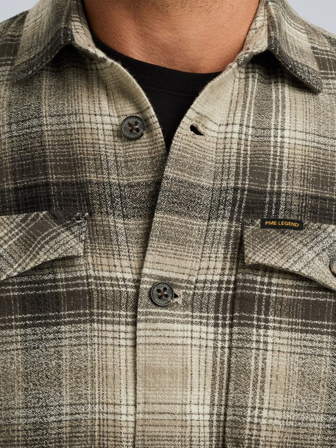 Pme Legend LONG SLEEVE SHIRT Brushed Grindle Seneca Rock 2900154544048