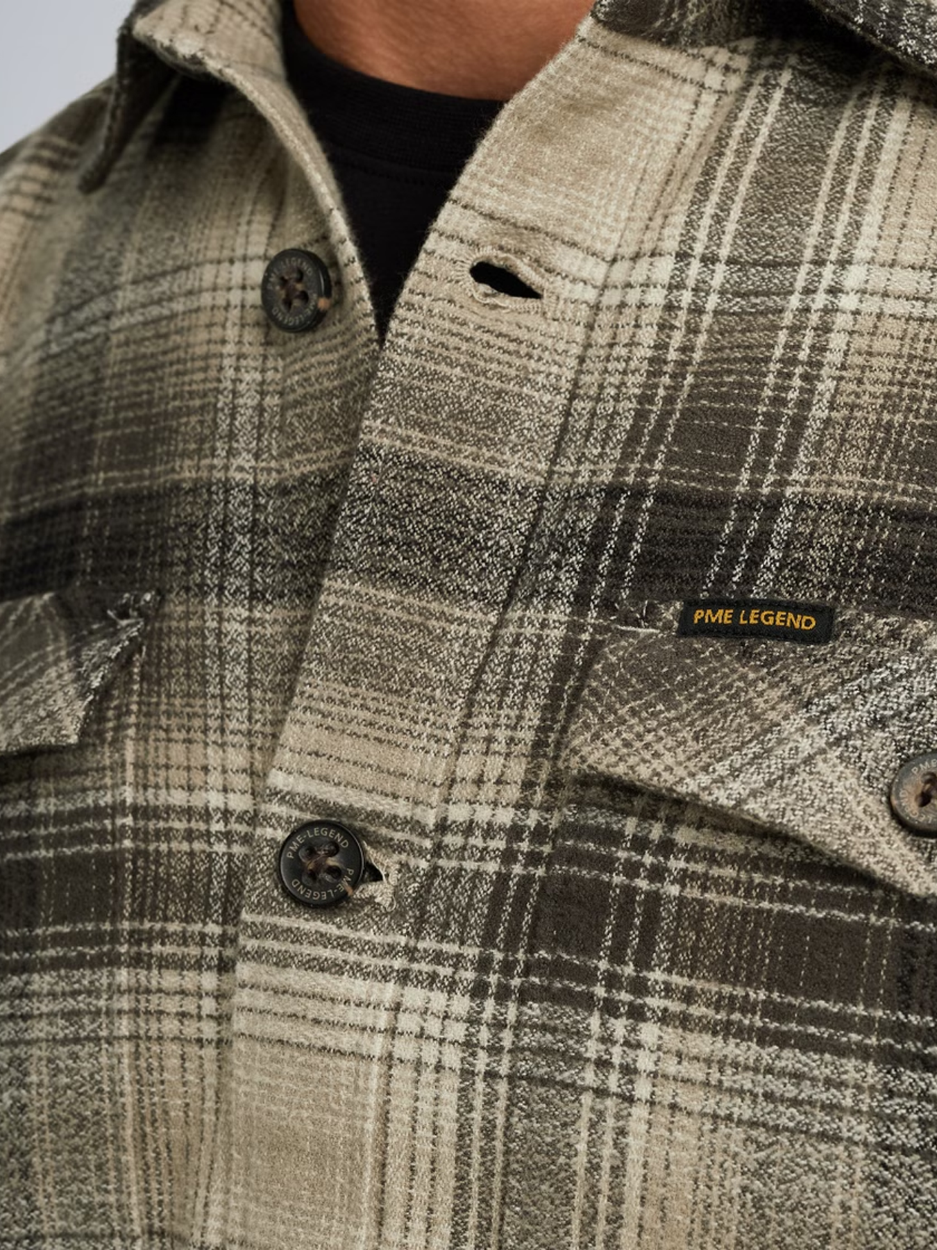 Pme Legend LONG SLEEVE SHIRT Brushed Grindle Seneca Rock 2900154544048