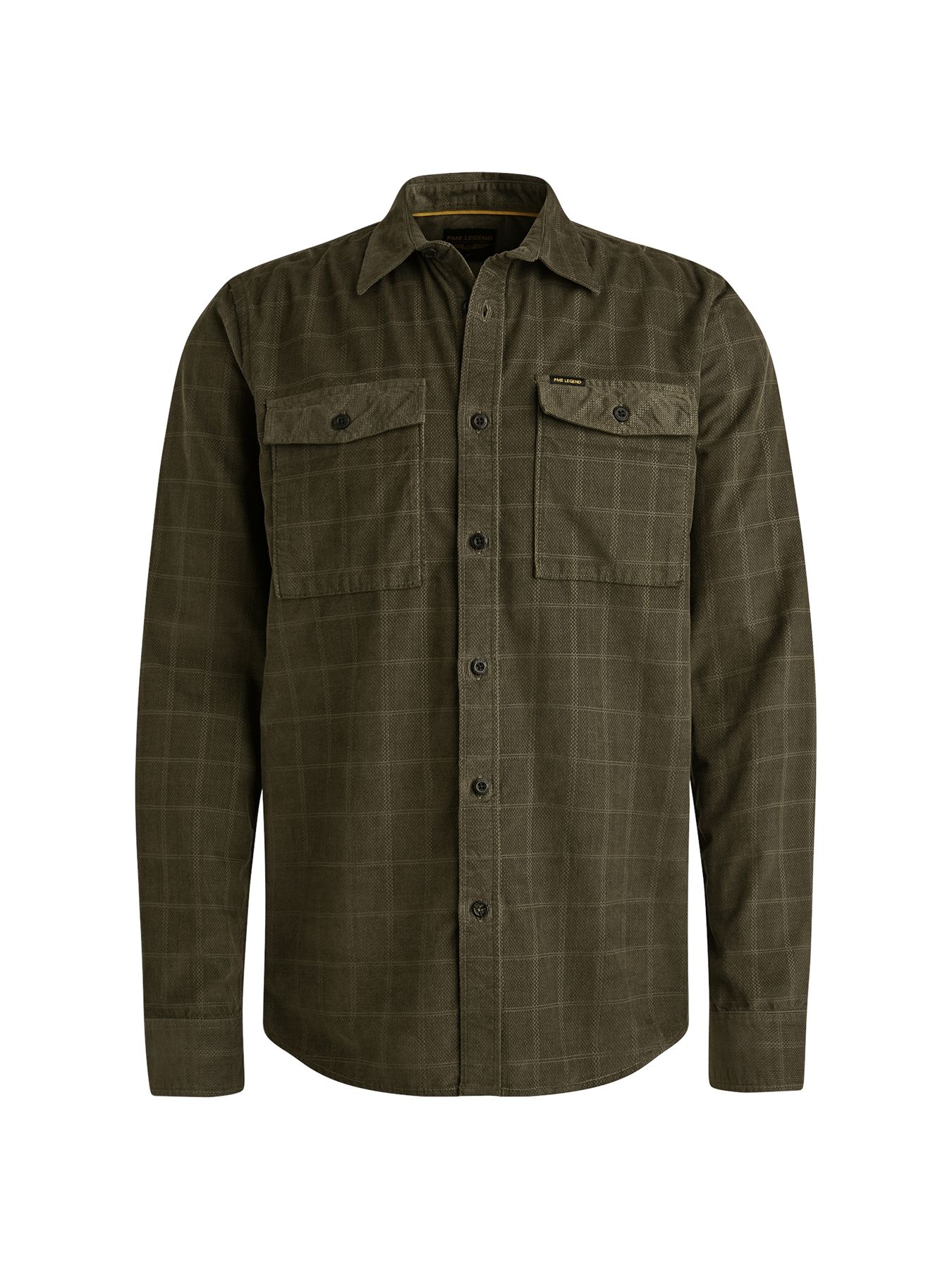 Pme Legend LONG SLEEVE SHIRT Fine Corduroy Beluga 2900154547032 Pme Legend LONG SLEEVE SHIRT Fine Corduroy Beluga 2900154547032