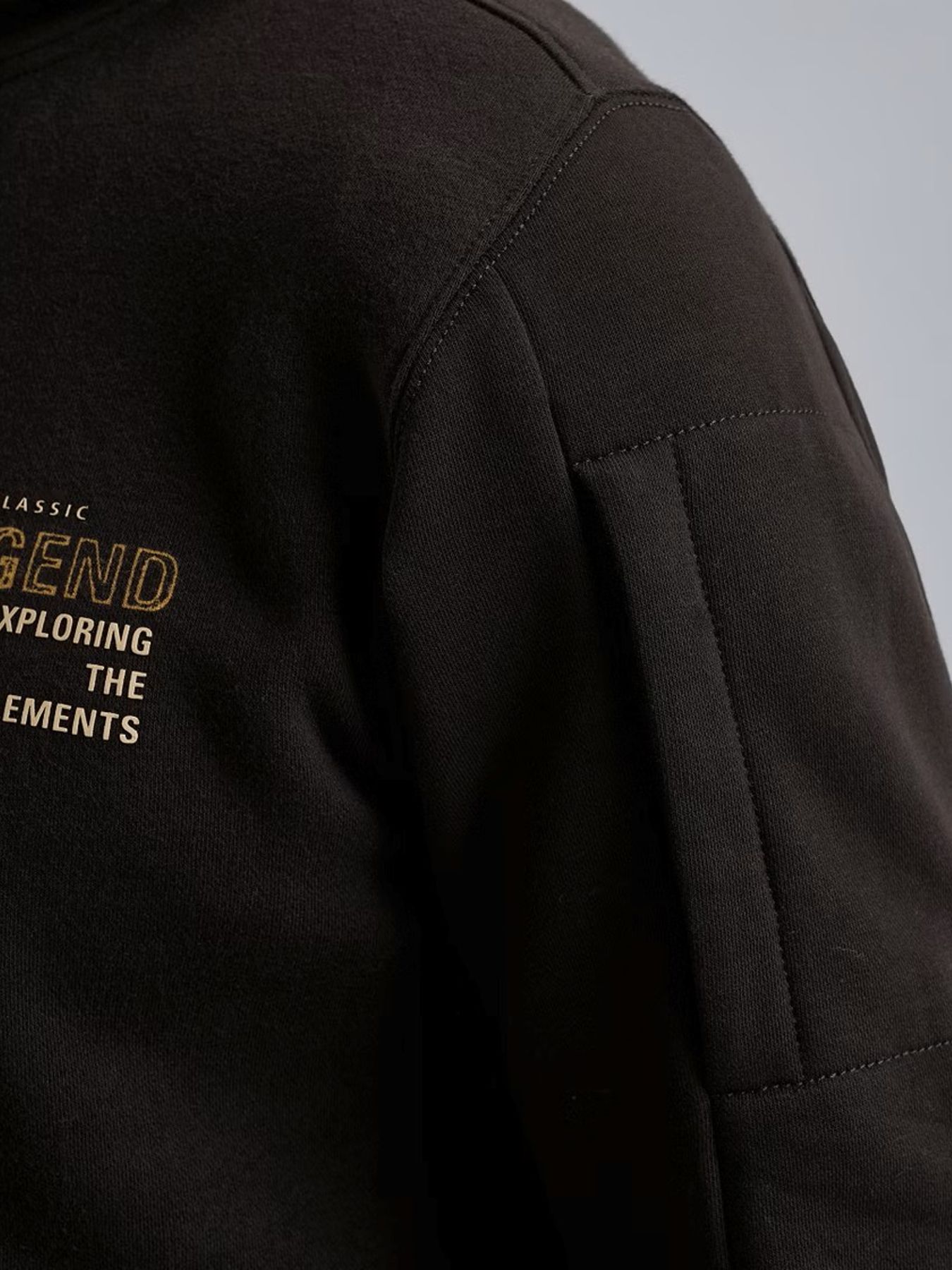 Pme Legend Hooded 3t cross fleece Black 2900154554030 Pme Legend Hooded 3t cross fleece Black 2900154554030