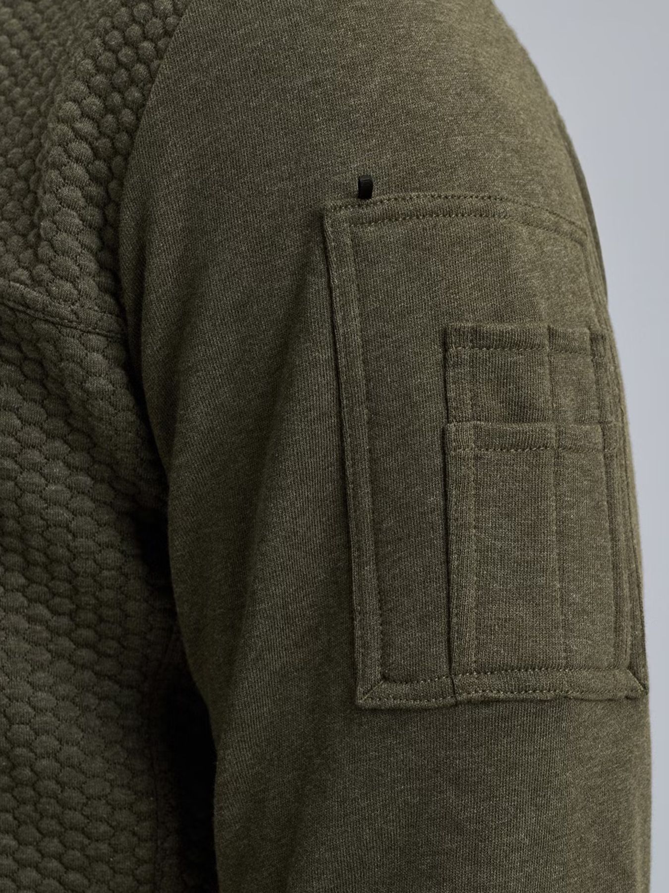 Pme Legend Zip jacket jacquard interlock swea Beluga 2900154555044